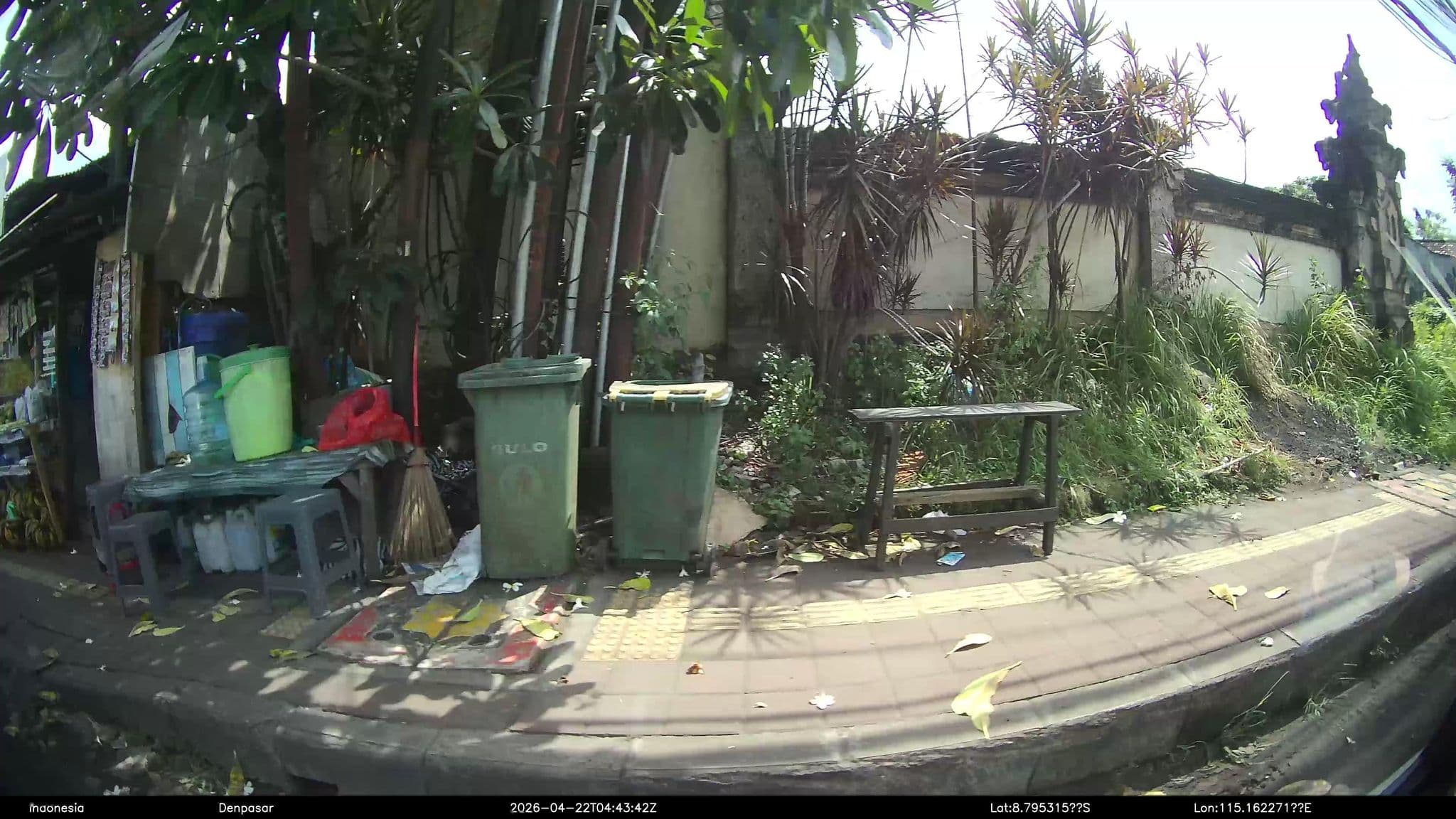 Street view near Hotel Puri Tamu, Jimbaran