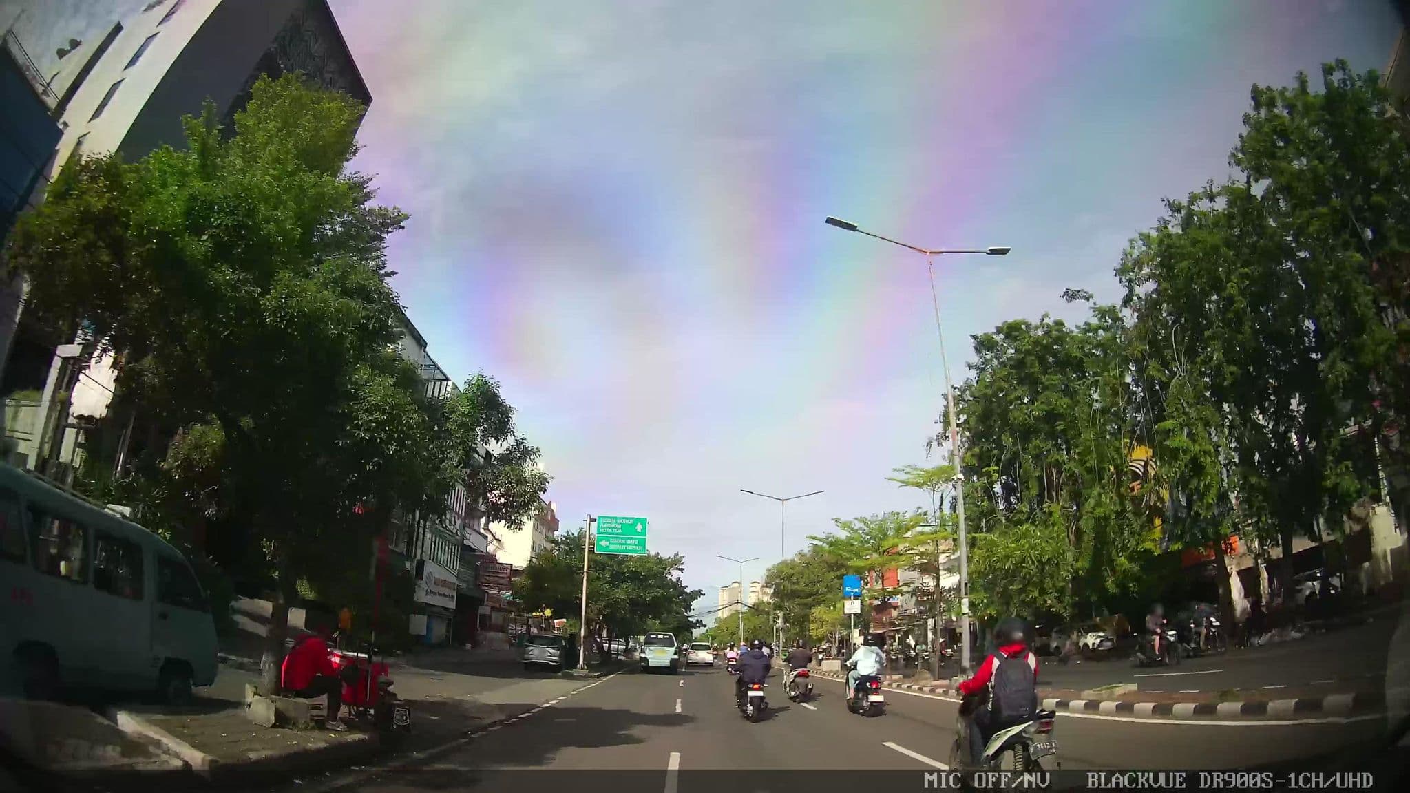 Street view near Hotel Delua, Jakarta