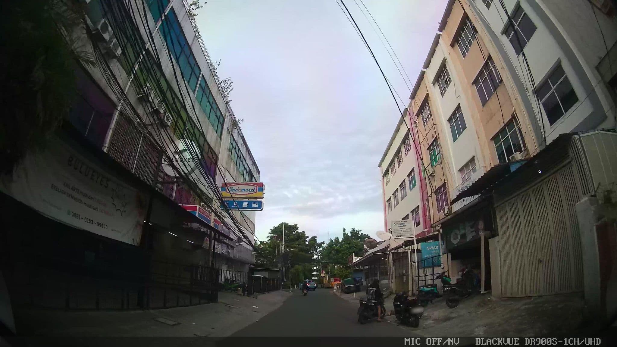 Street view near Hotel Arwana, Jakarta