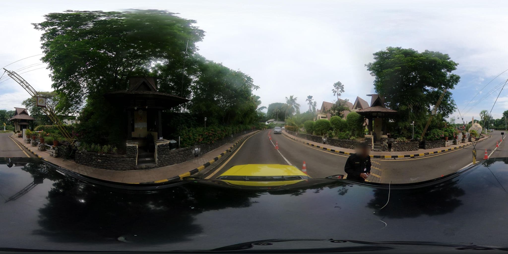 Street view near Leti Leti, Jakarta