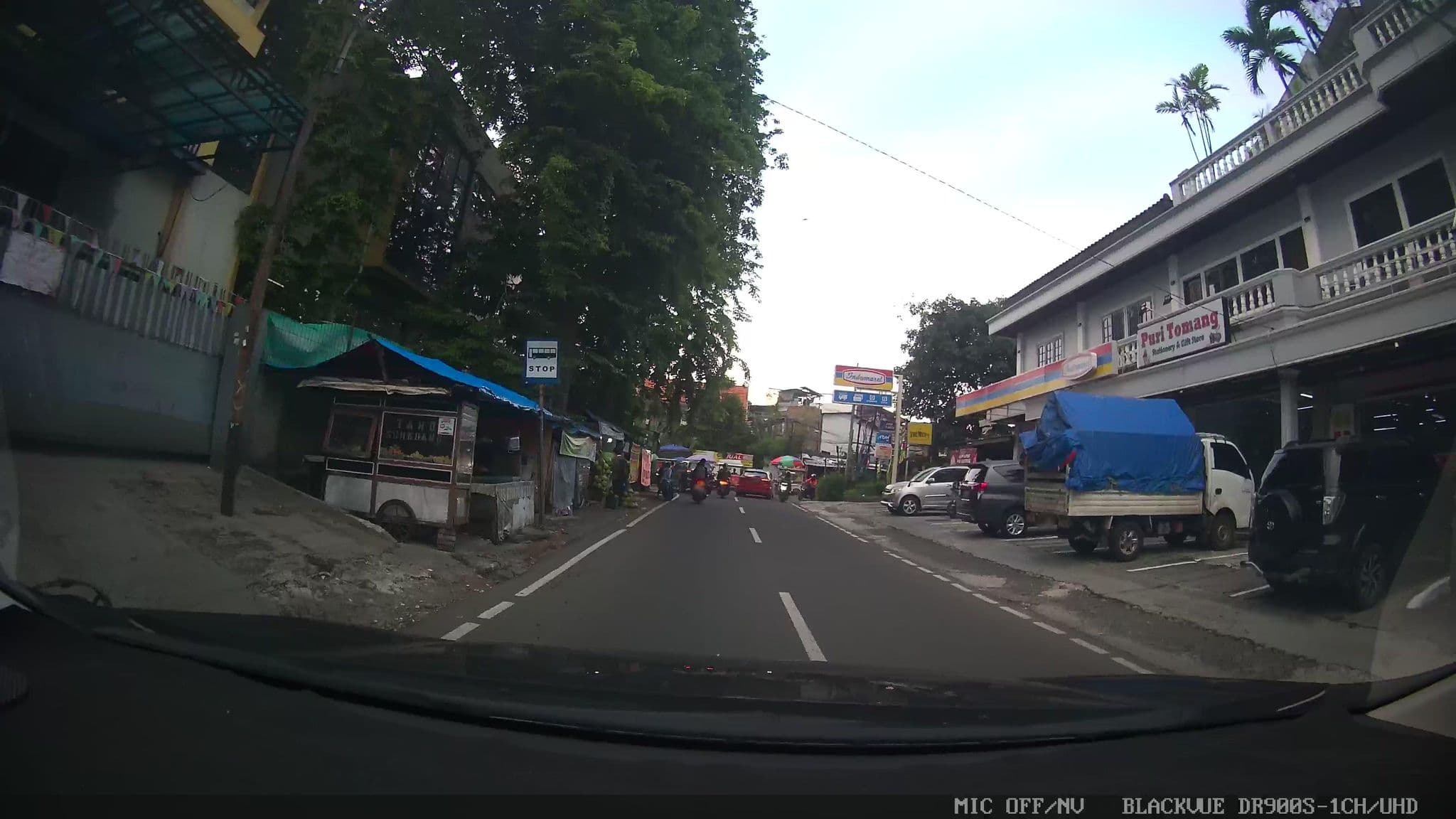 Street view near Harlys Residence, Jakarta