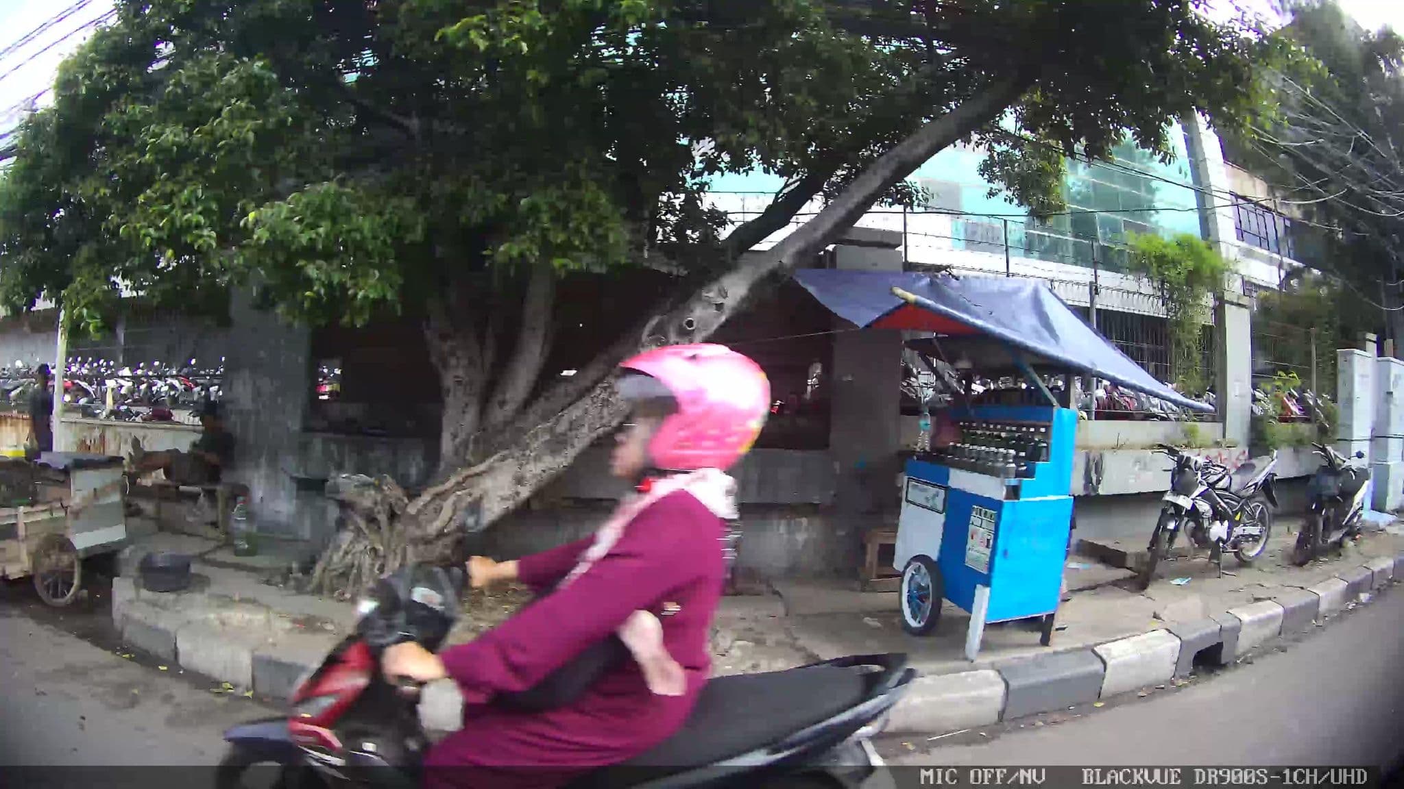 Street view near Aurora Hotel, Jakarta