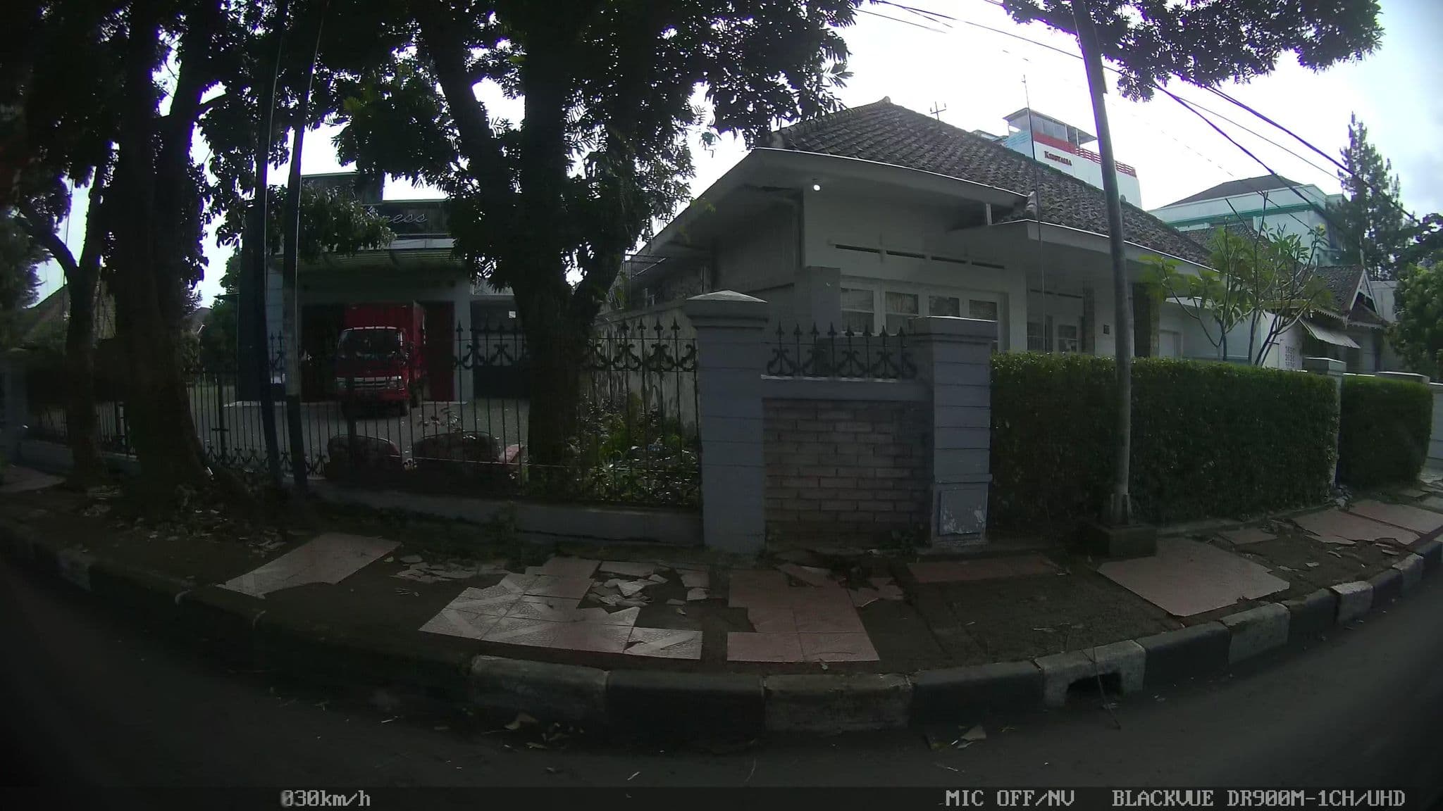 Street view near Kristalia Hotel, Bandung