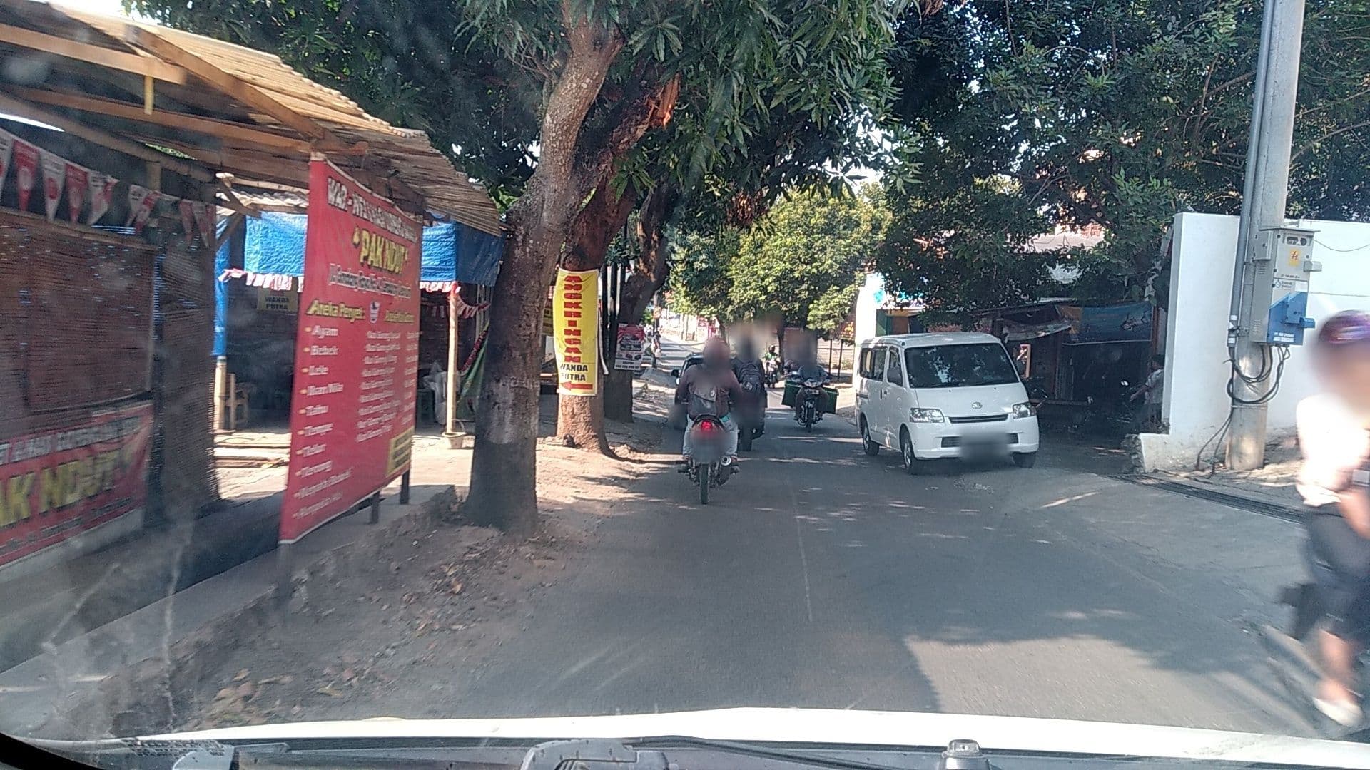 Street view near rumi, Semarang