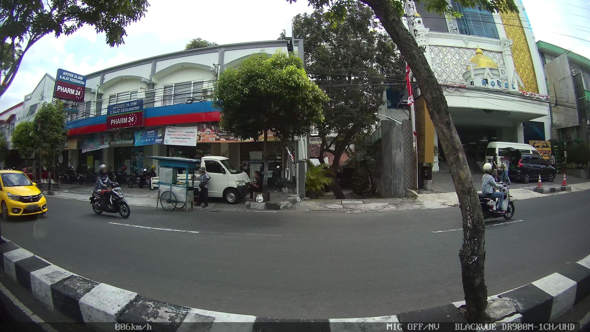 Street view near Hotel Tara Yogyakarta, Yogyakarta