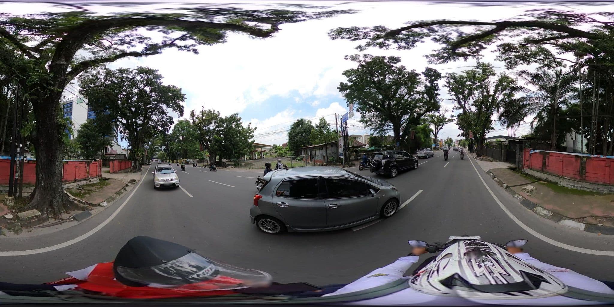Street view near Wisma Sudirman, Medan