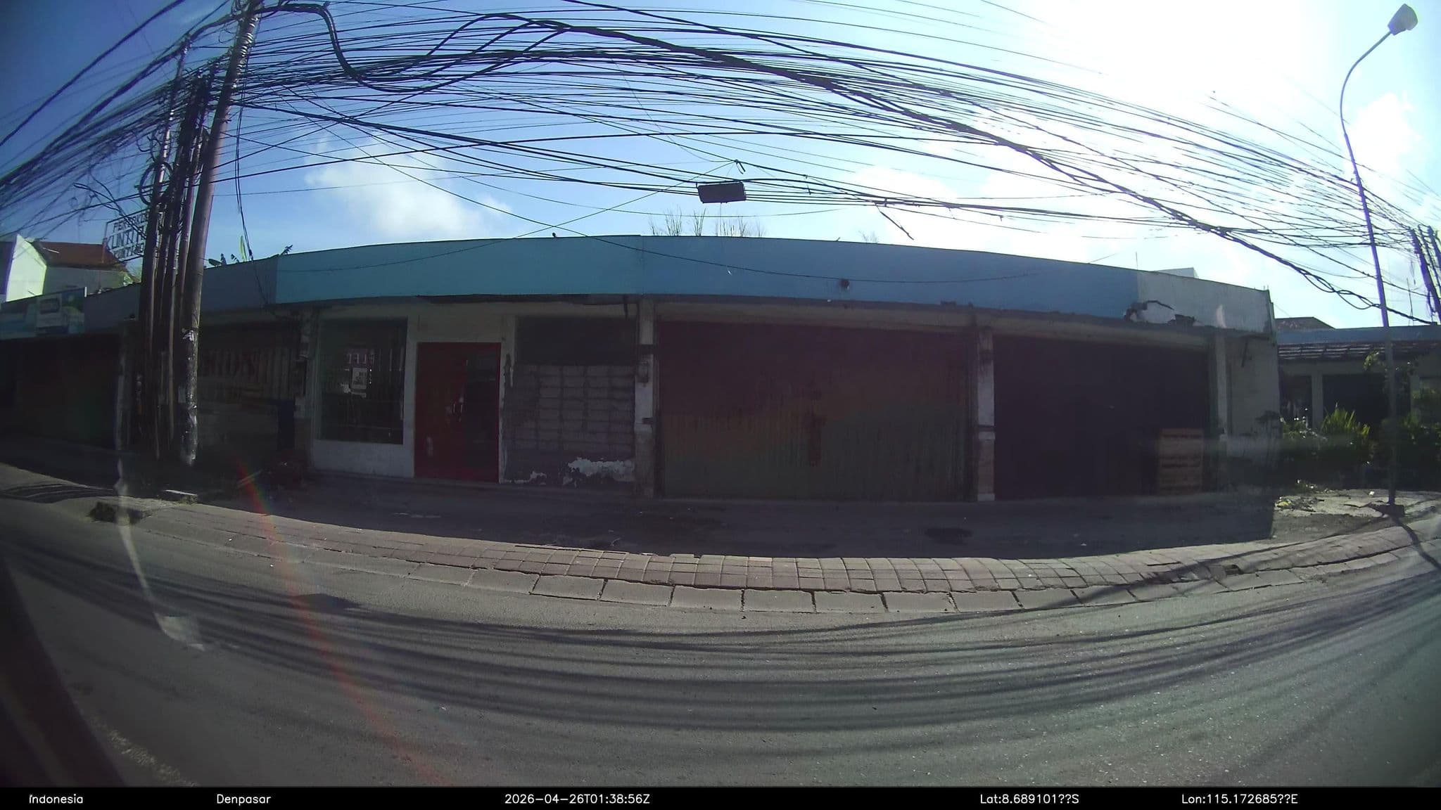 Street view near La Belle Villa, Legian