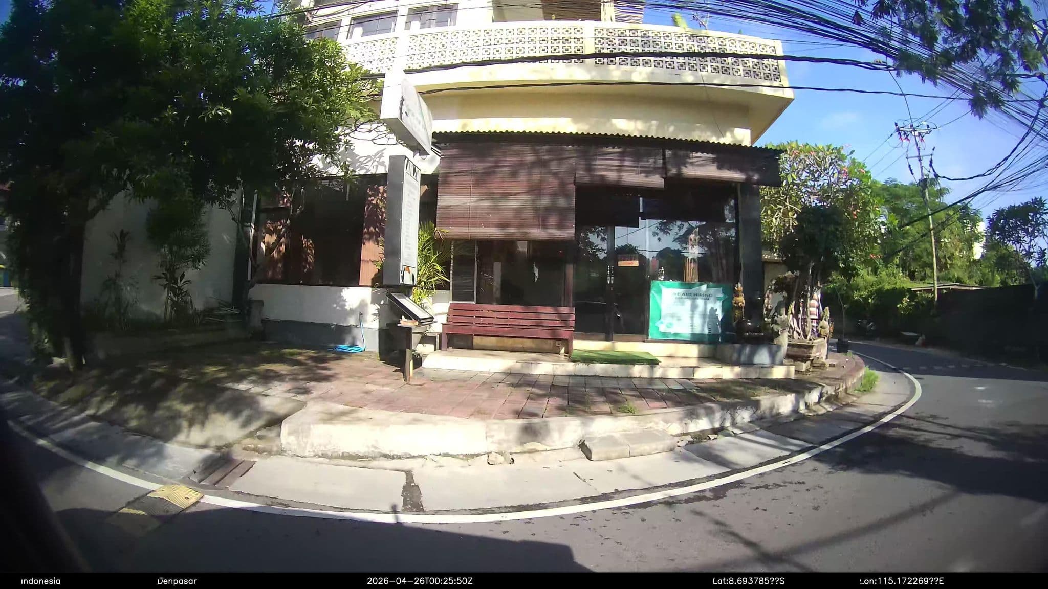 Street view near The Jineng Villas Seminyak, Legian