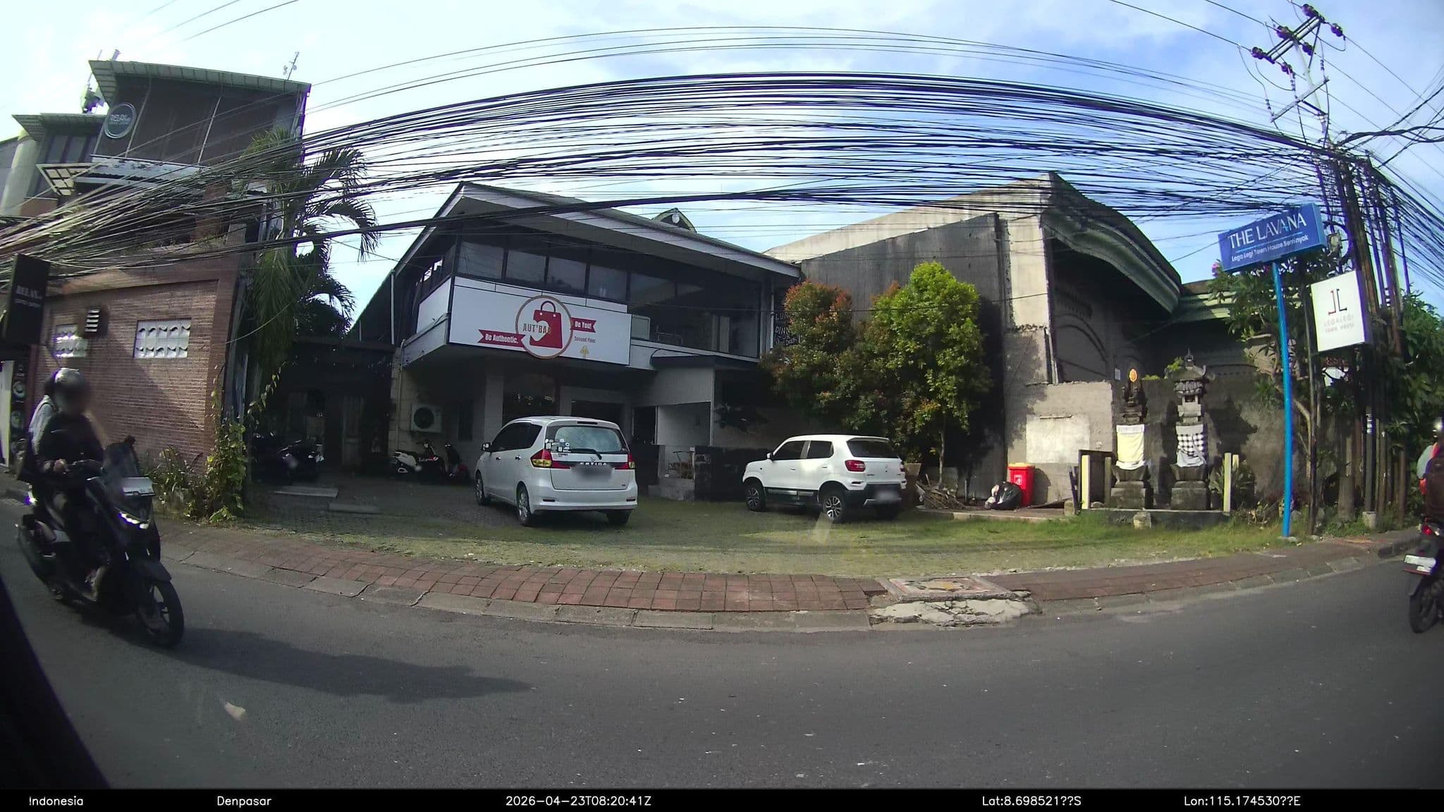 Street view near Apartment Red Apple, Legian