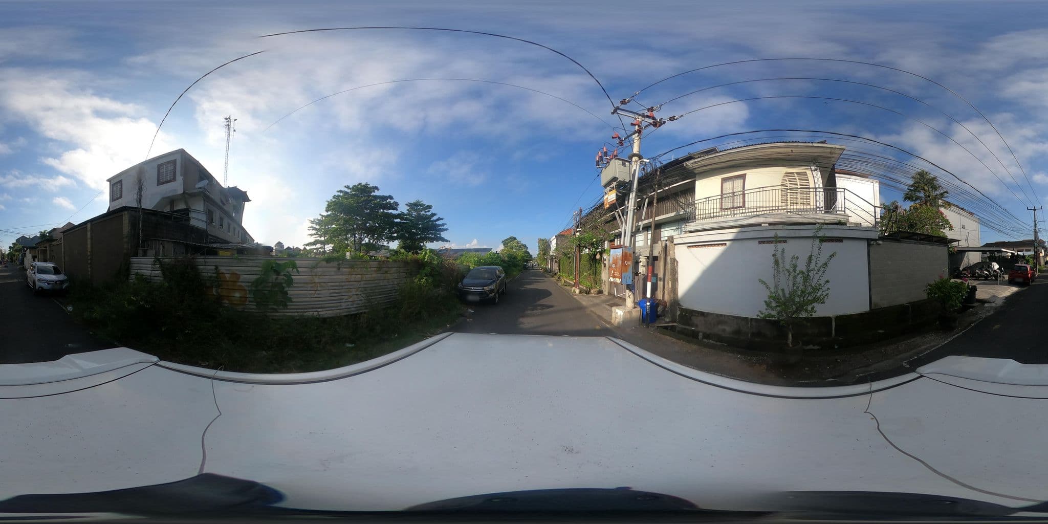 Street view near Utari Residence, Legian