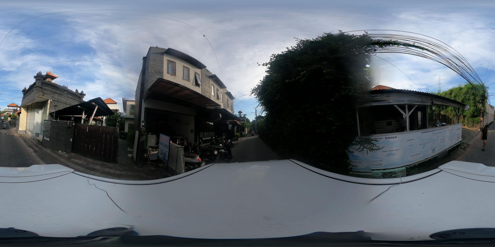 Street view near Beautiful Bali Villas, Legian