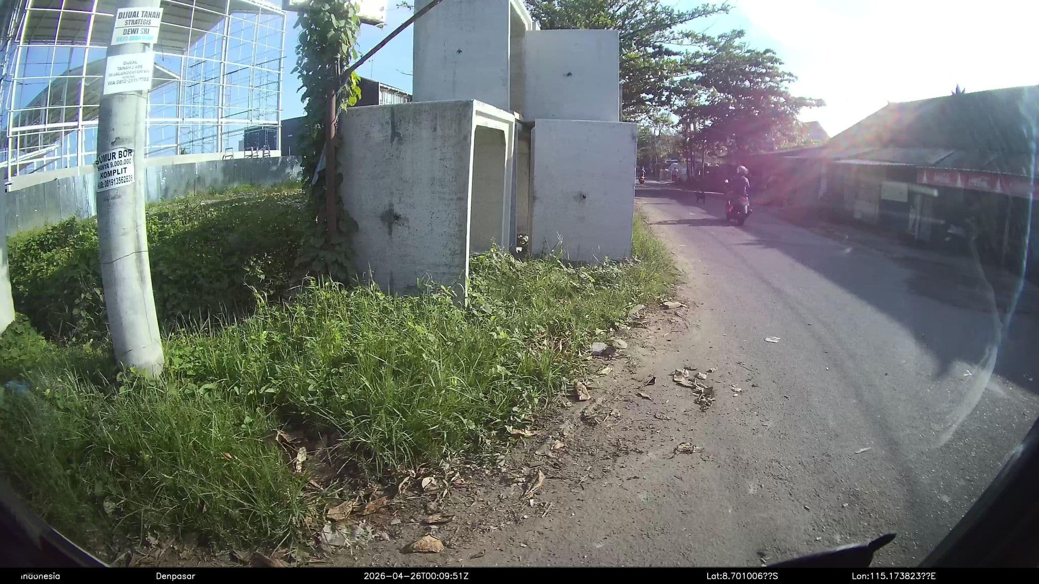 Street view near Tanjung Lima Villa, Legian