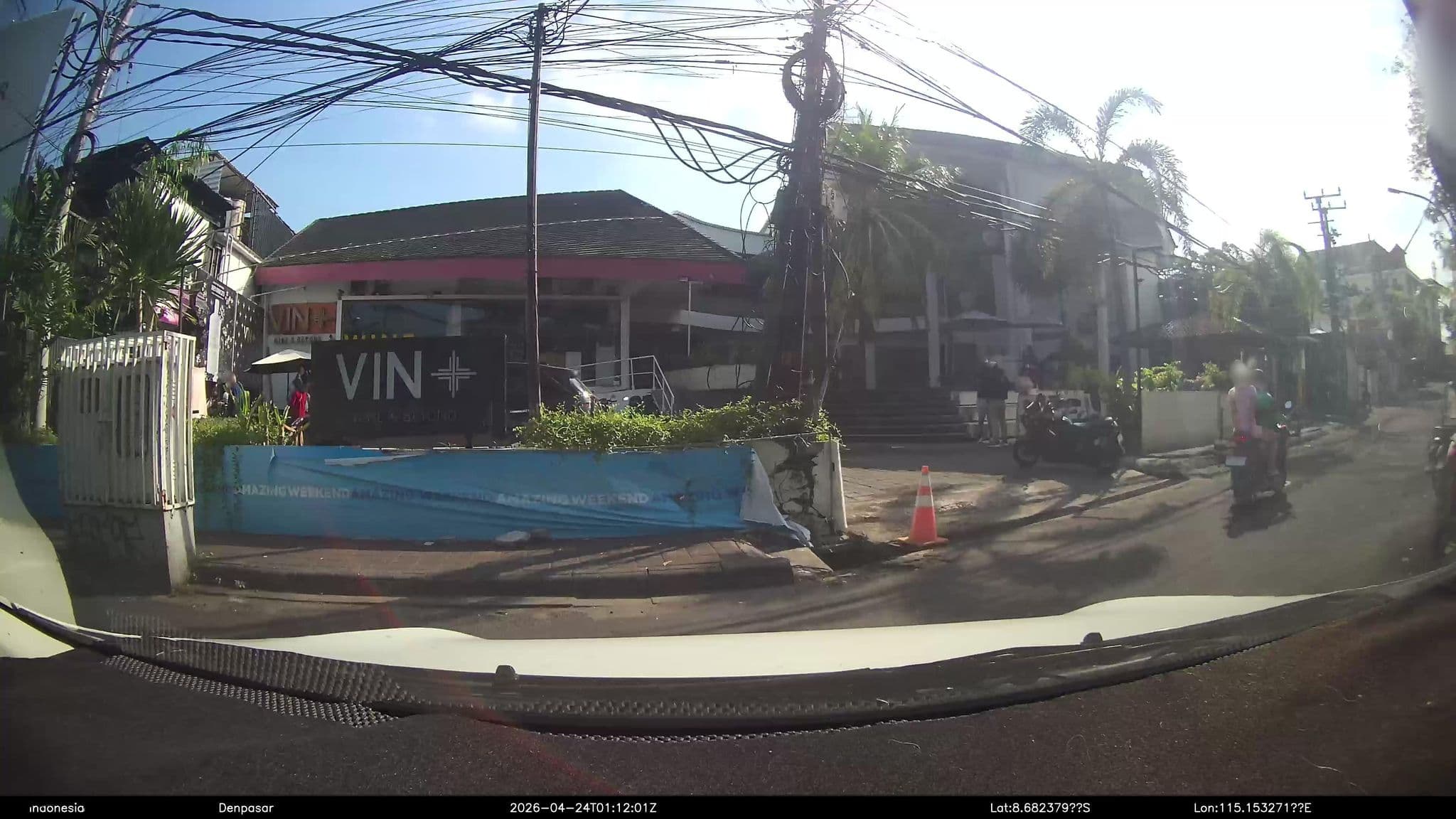 Street view near VIN Seminyak Bali, Legian