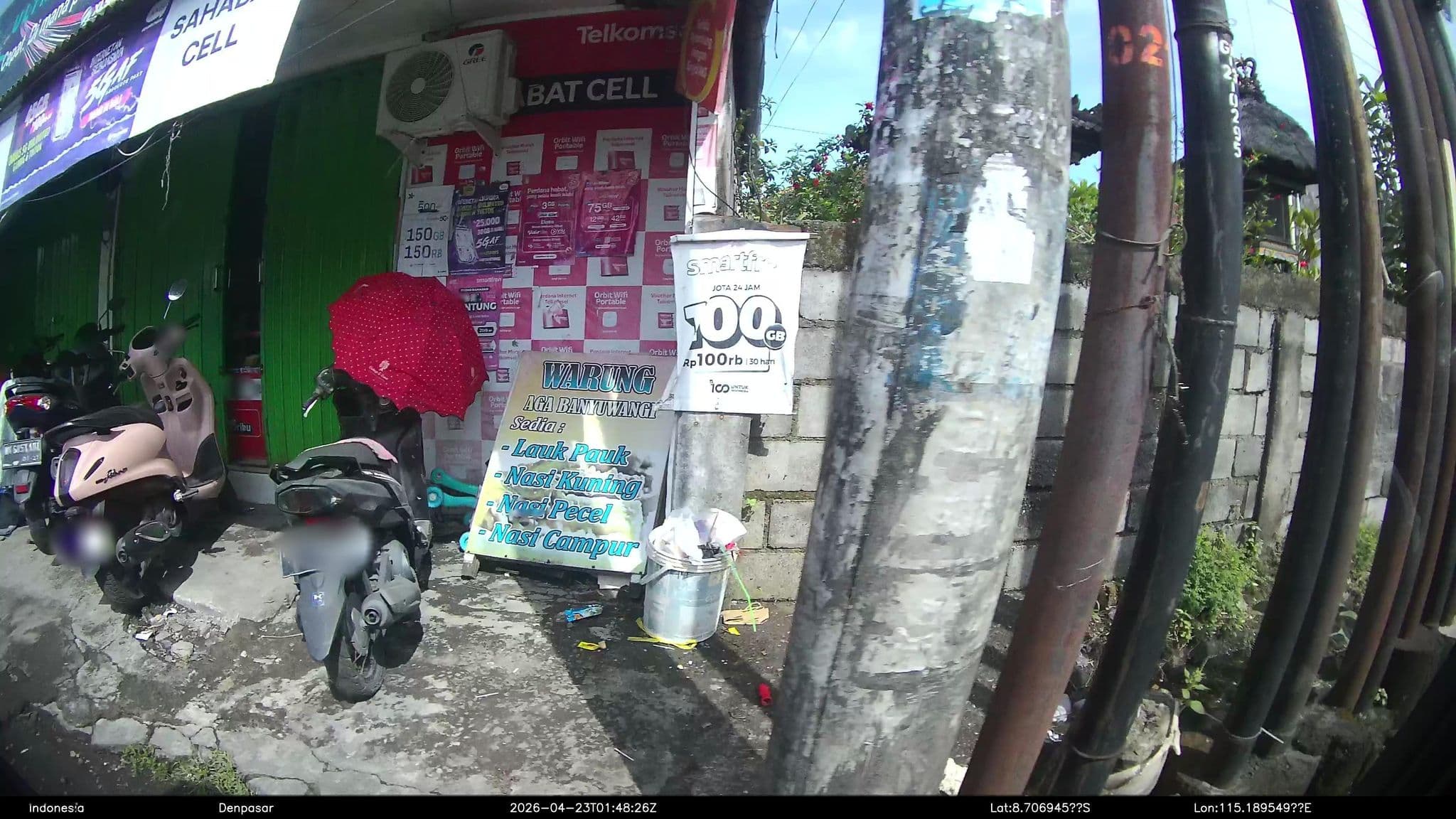 Street view near Amerta Home Stay, Legian