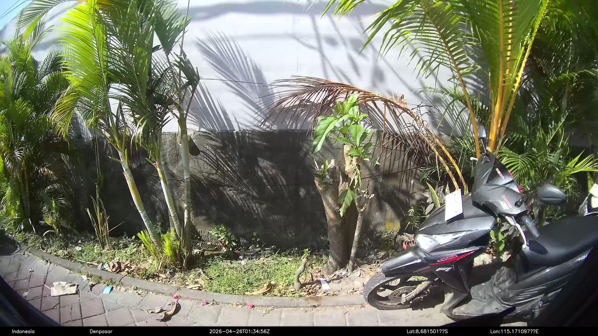 Street view near Villa Cascade, Legian