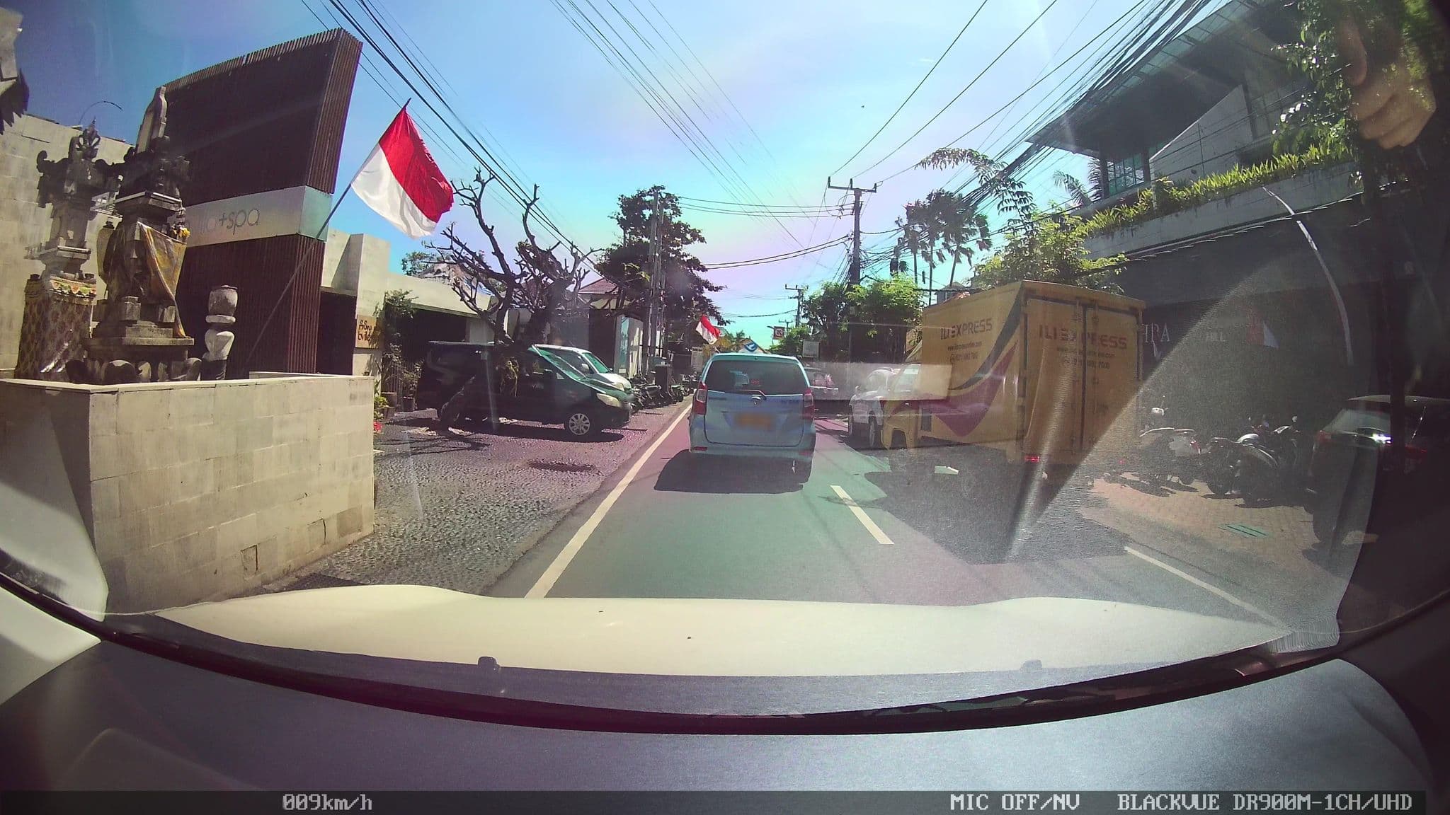 Street view near B Villa & Spa, Legian
