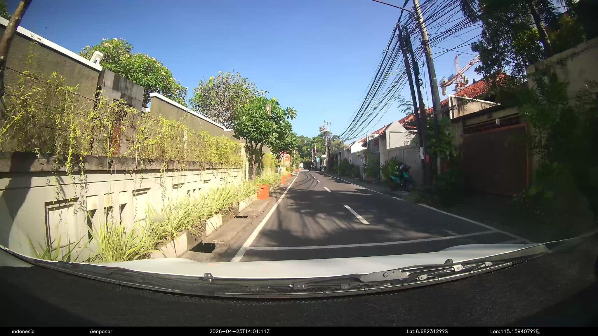 Street view near Villa Rama, Legian