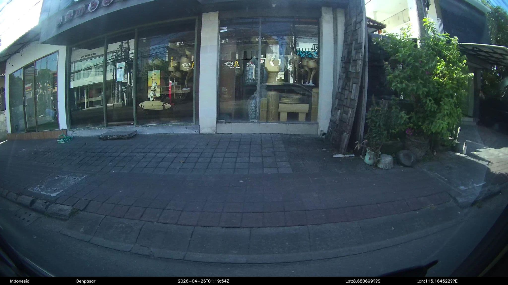 Street view near Villa Kiwi Seminyak, Legian