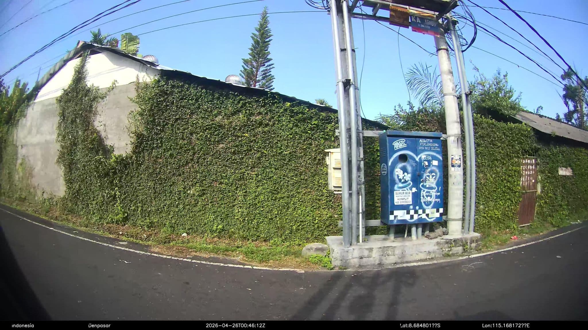 Street view near Frost Villas Seminyak Bali, Legian