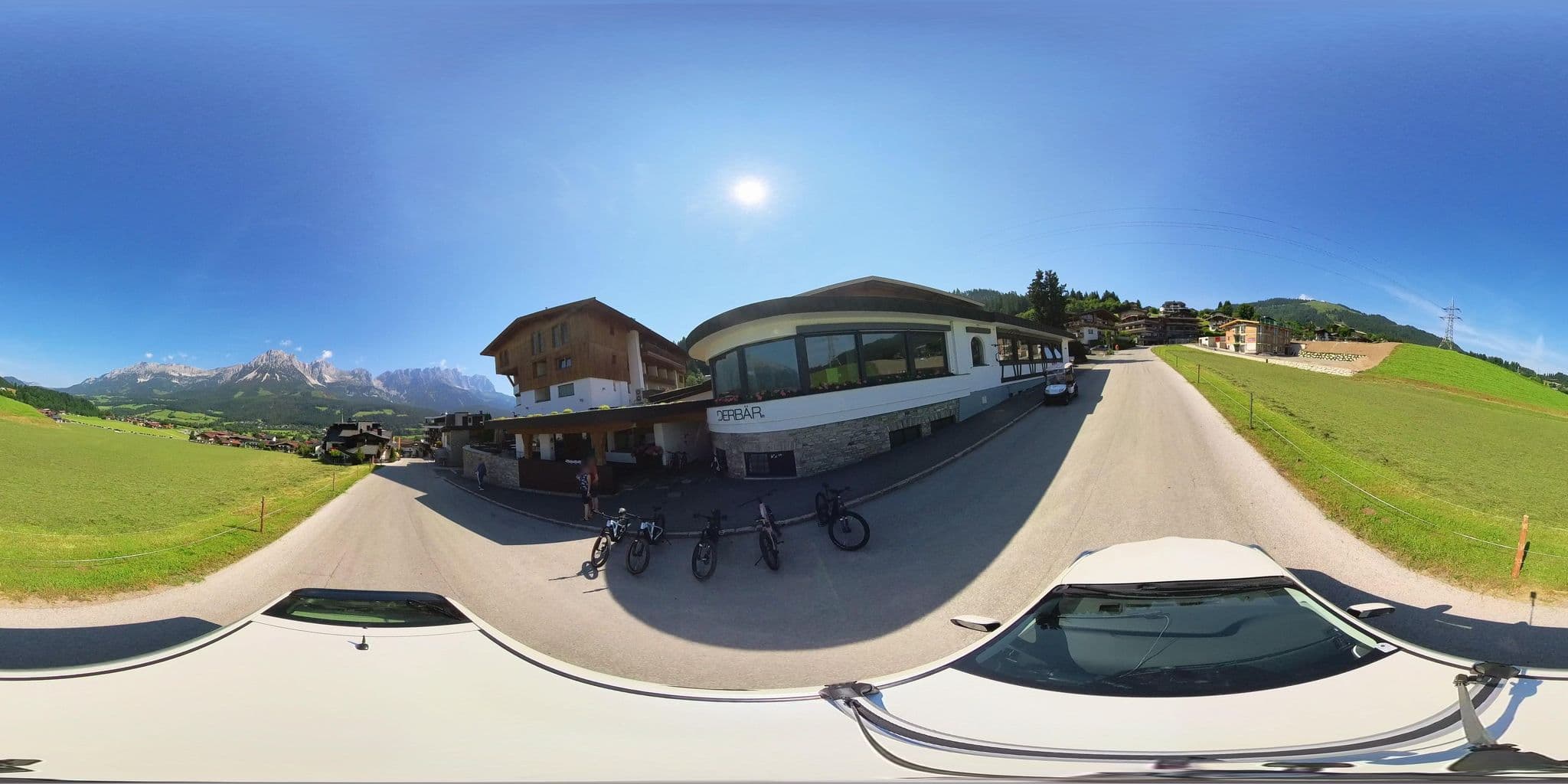 Street view near Hotel der Bär, Ellmau