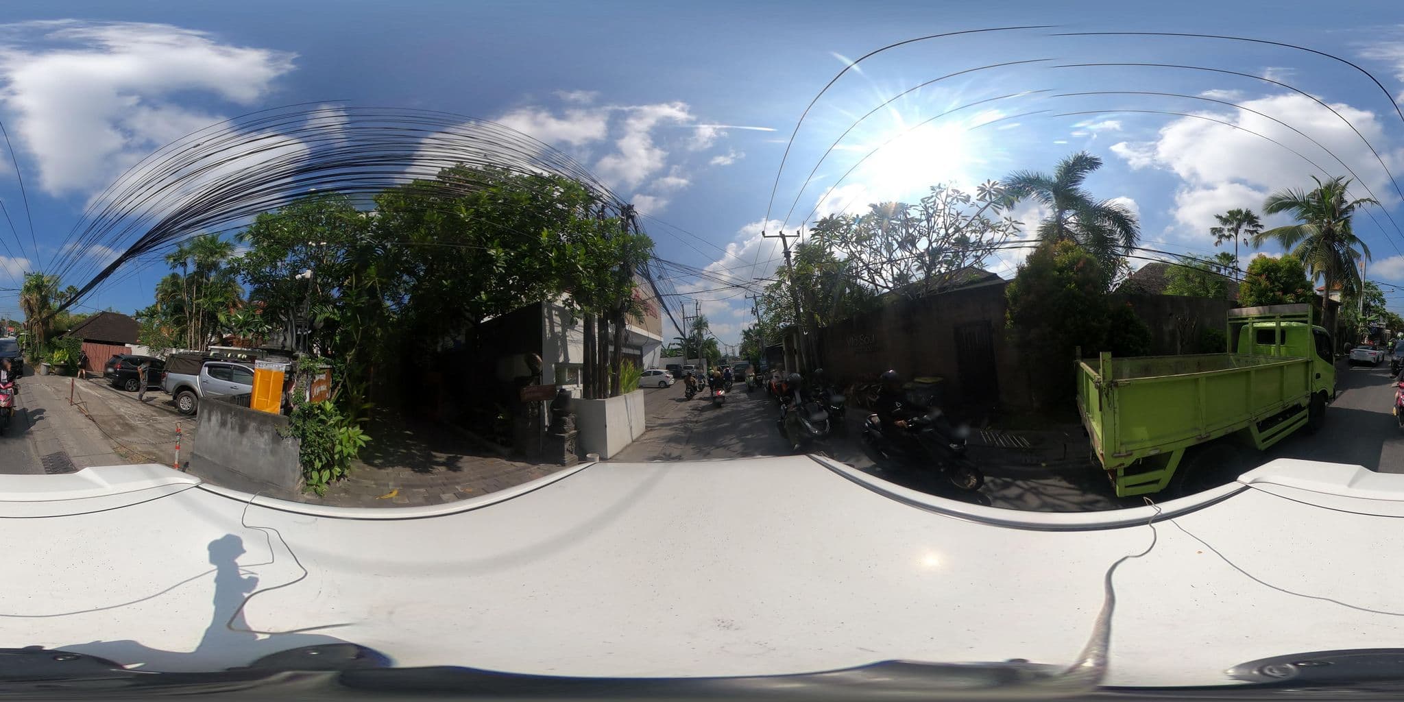 Street view near Villa Manggo, Legian