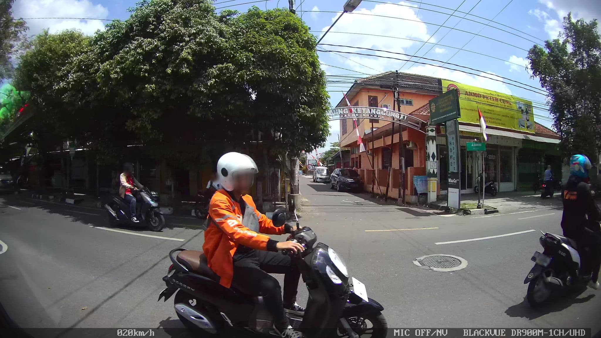Street view near Home Addicts Yogya, Yogyakarta