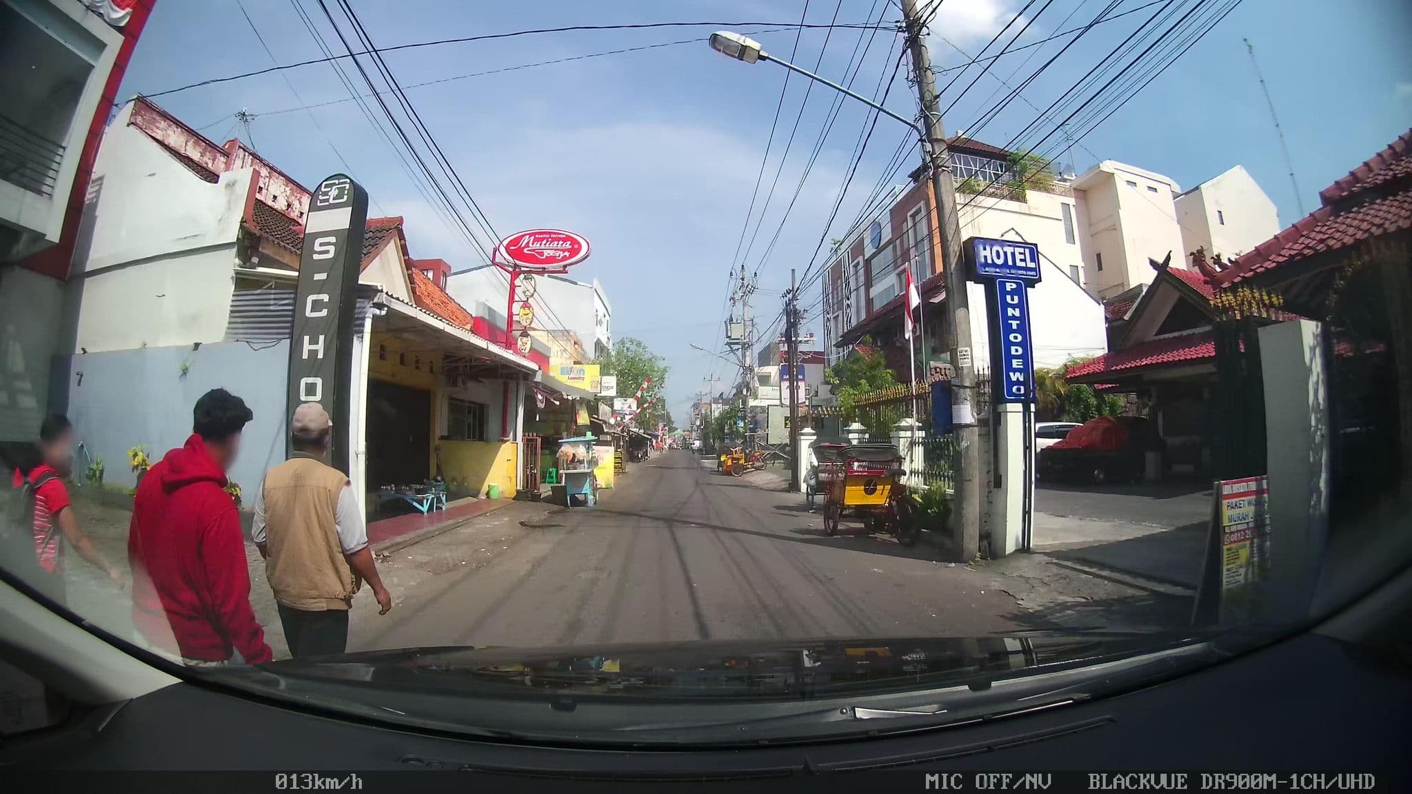 Street view near Hotel Puntodewo Yogyakarta, Yogyakarta