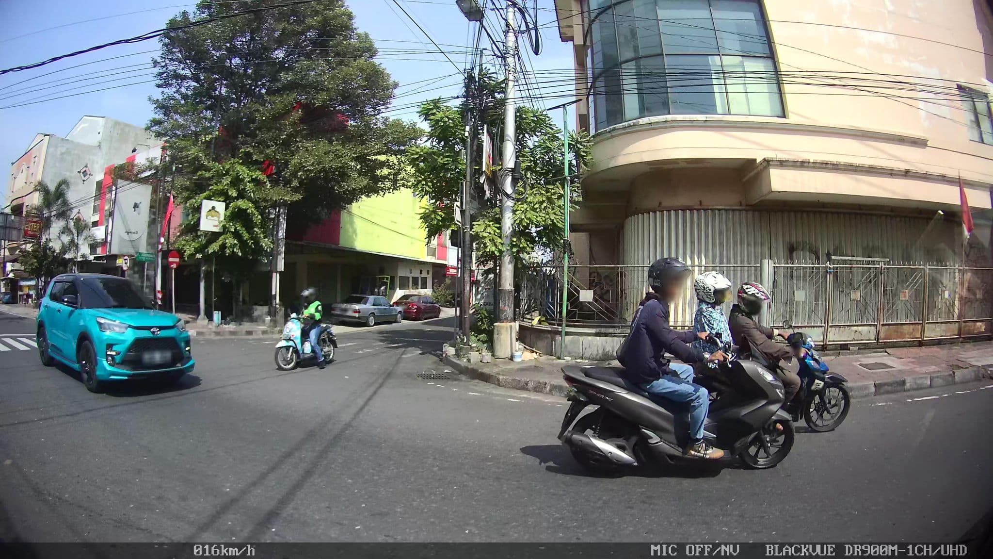 Street view near Ibis Styles, Yogyakarta