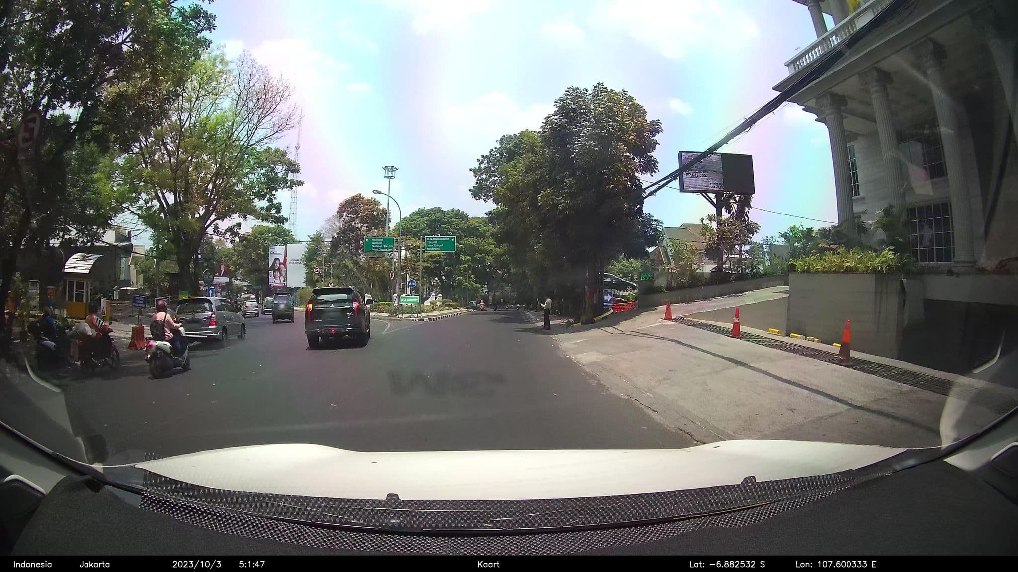 Street view near Belviu Hotel Bandung, Bandung