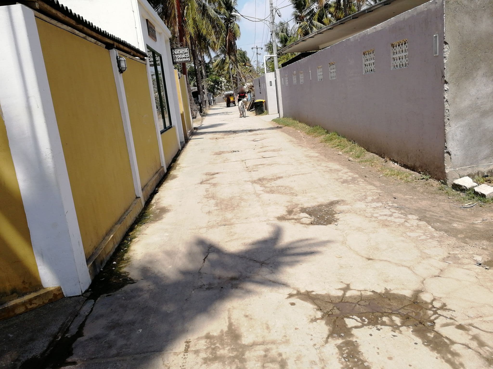 Street view near White Coconut Cottage, Gili Trawangan