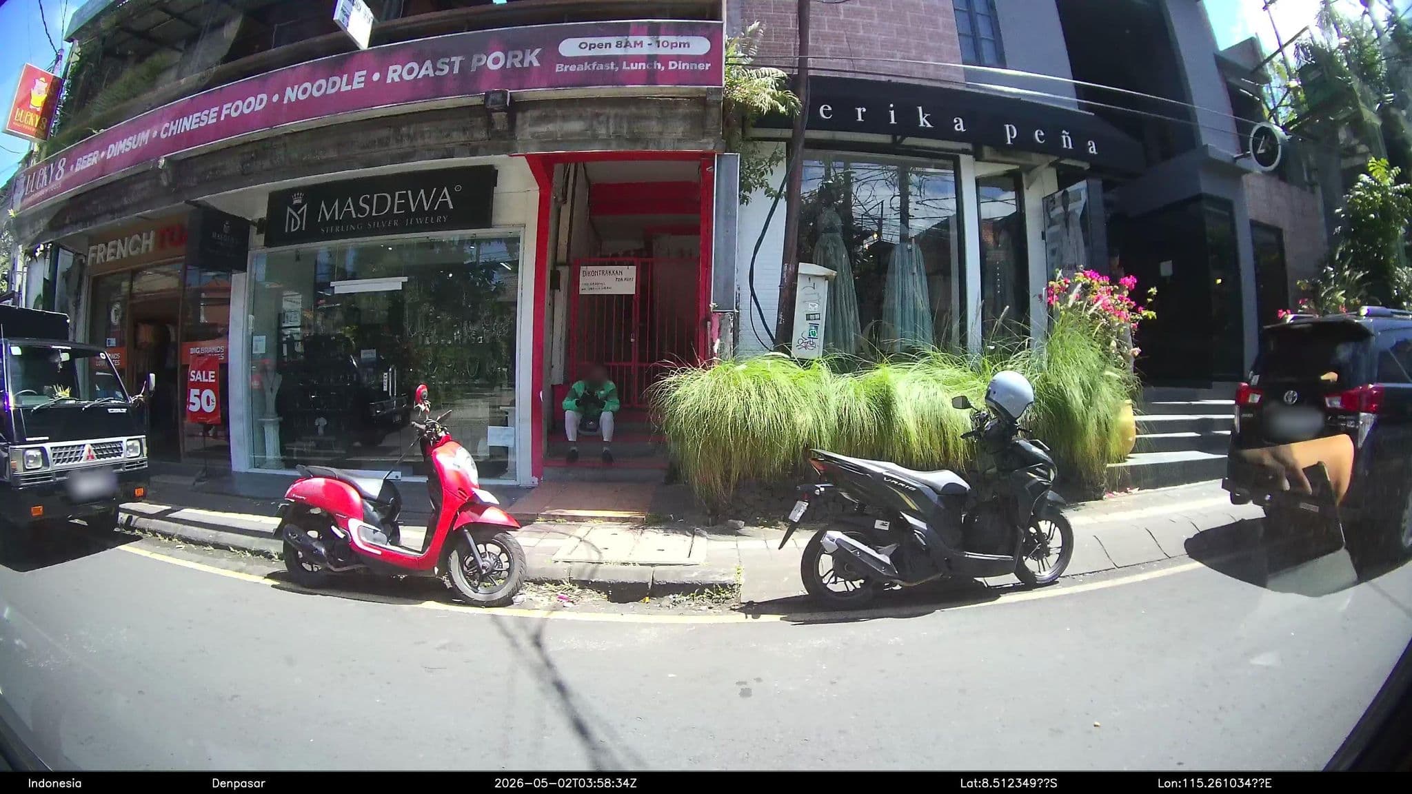 Street view near Kajane Mua, Ubud — © Kaart---LEFT (CC BY-SA · Mapillary)