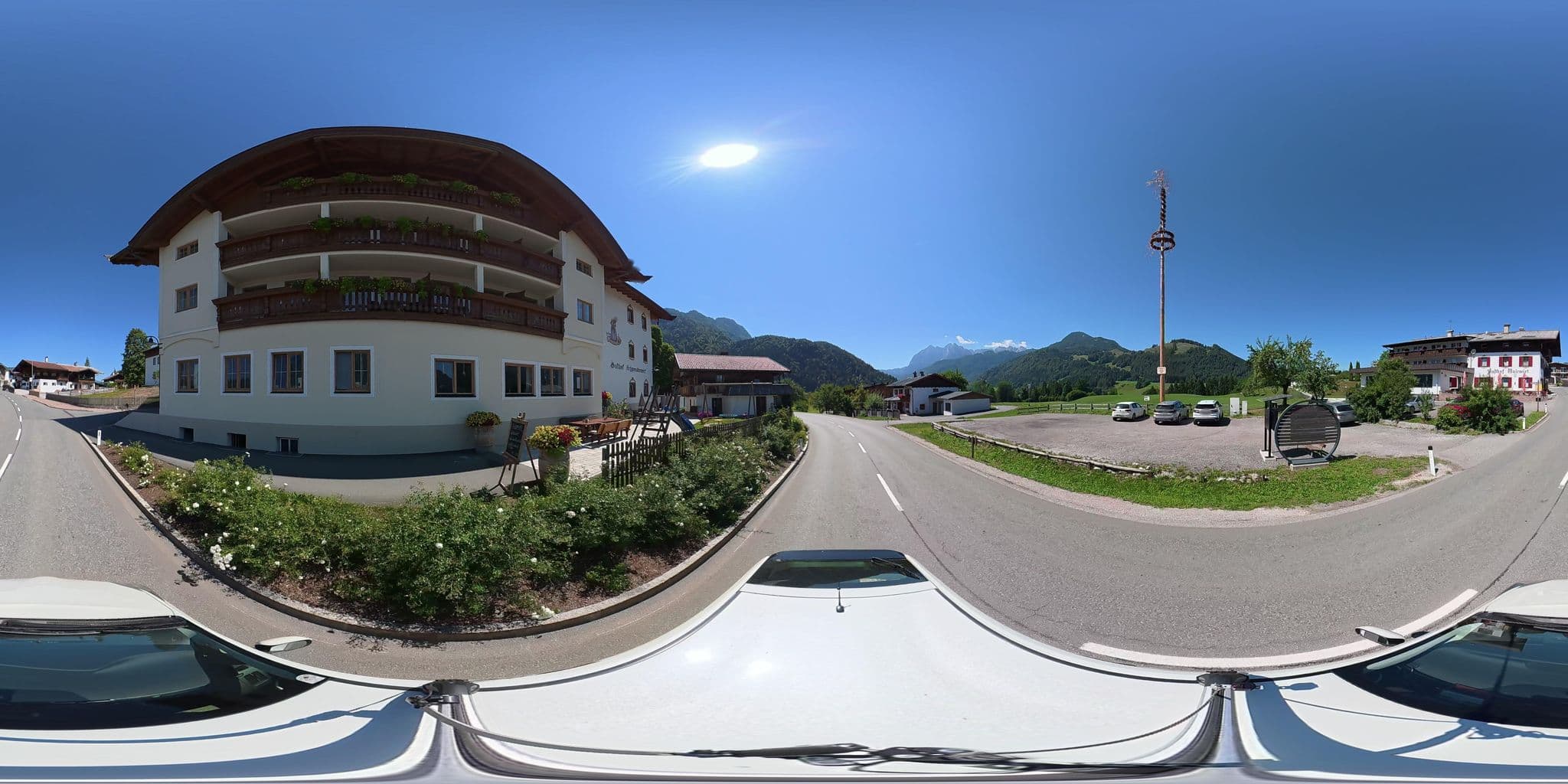 Street view near Schwendterwirt, Kössen — © osmplus_org (CC BY-SA · Mapillary)