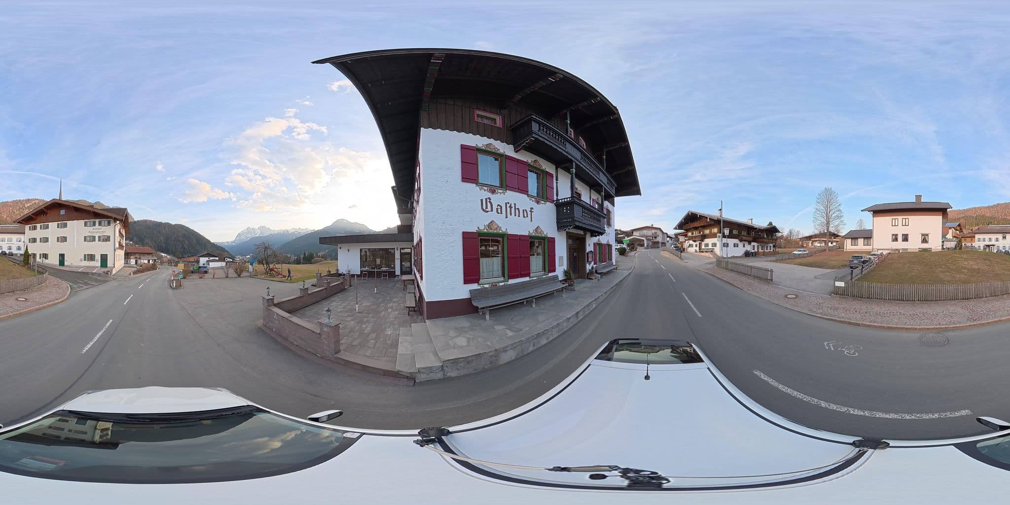 Street view near Mairwirt, Kössen — © osmplus_org (CC BY-SA · Mapillary)
