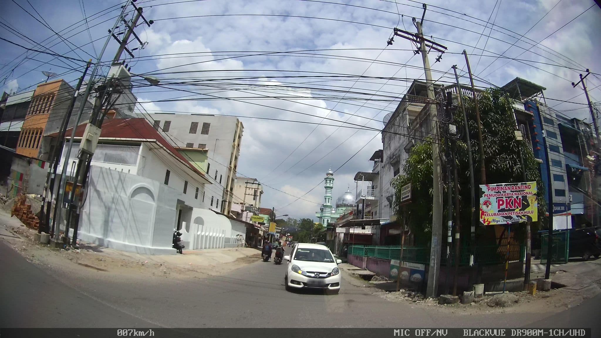 Street view near Wisma Syailendra, Medan