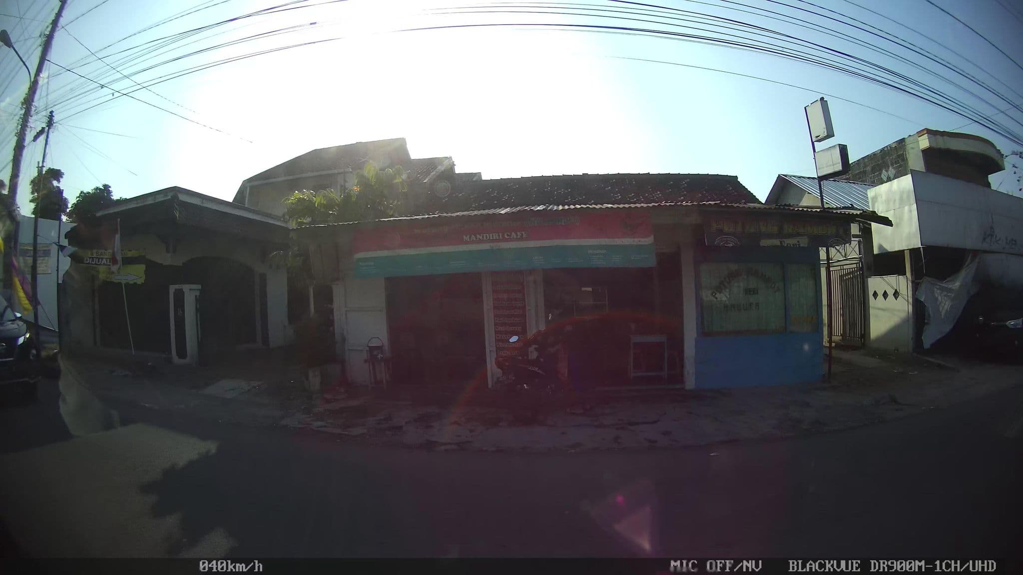 Street view near Hotel Latifa, Yogyakarta
