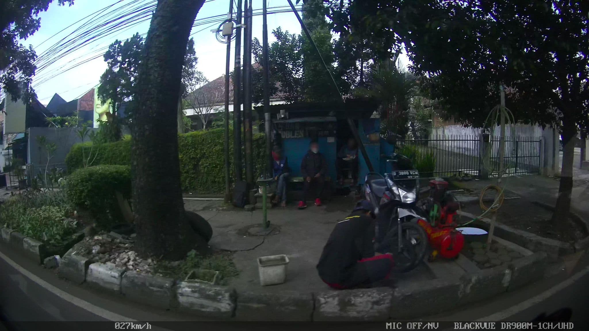 Street view near New B, Bandung