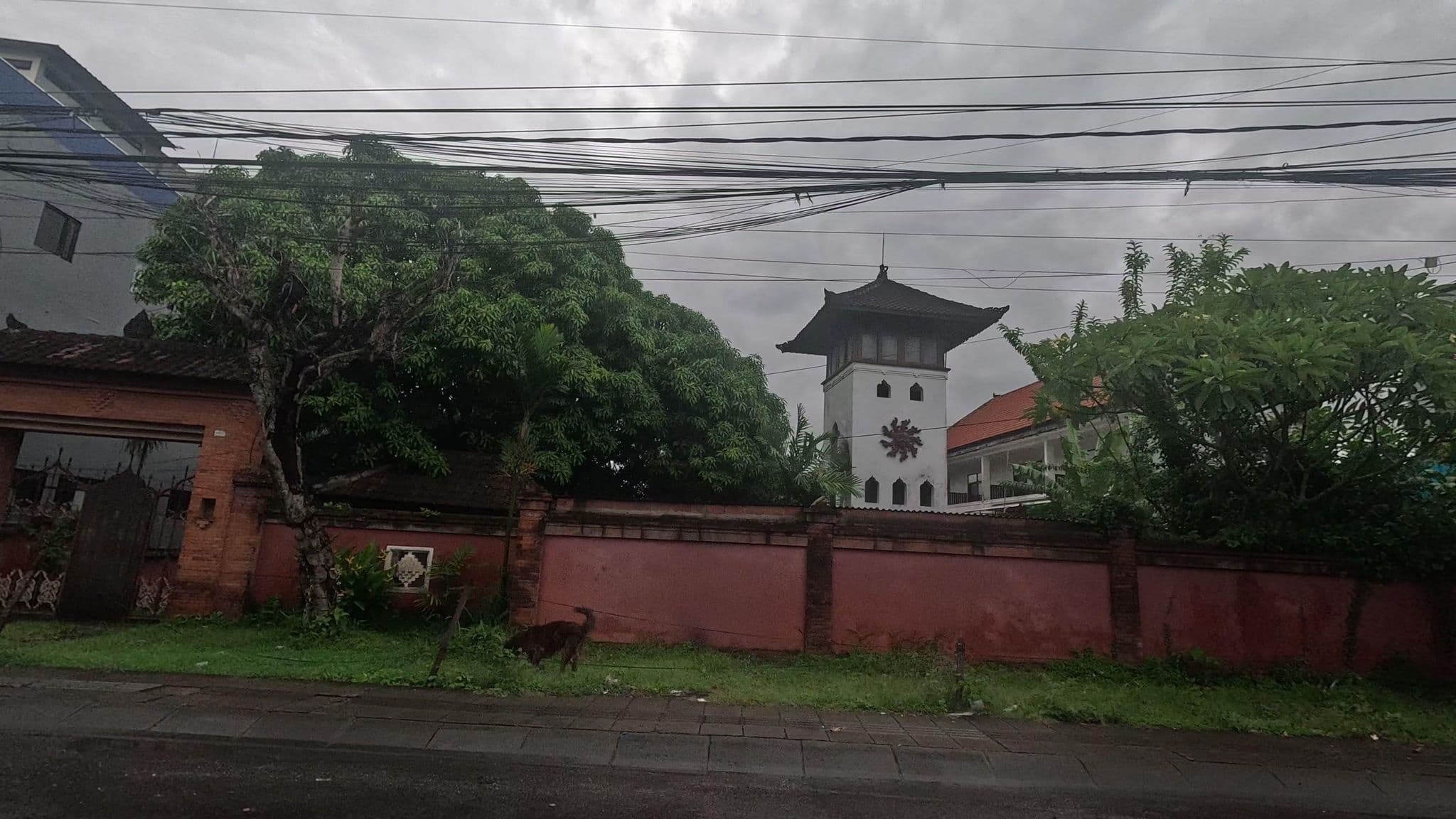 Street view near Caroline Guest House, Dalung