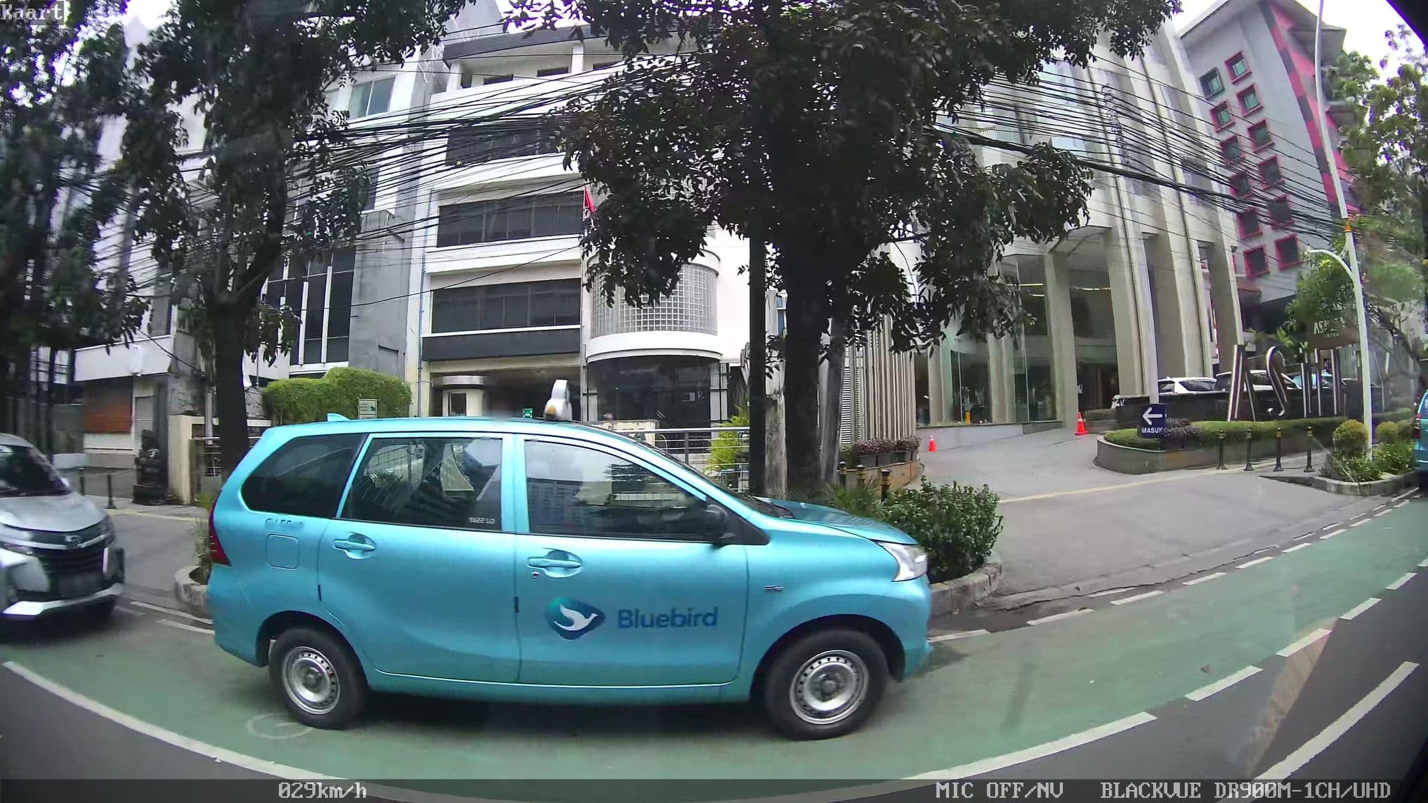 Street view near Hotel Cemara, Jakarta