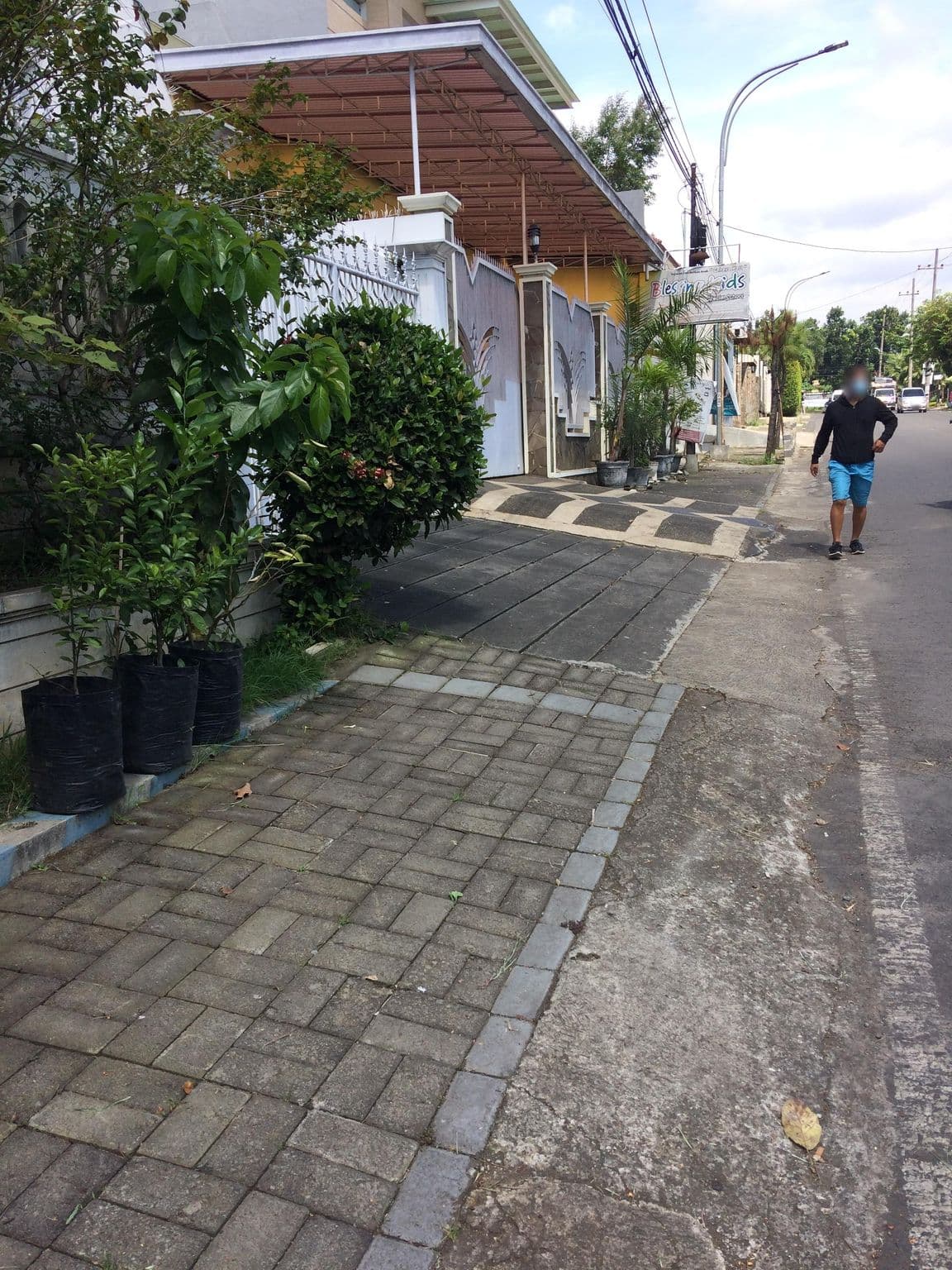 Street view near T Door, Malang