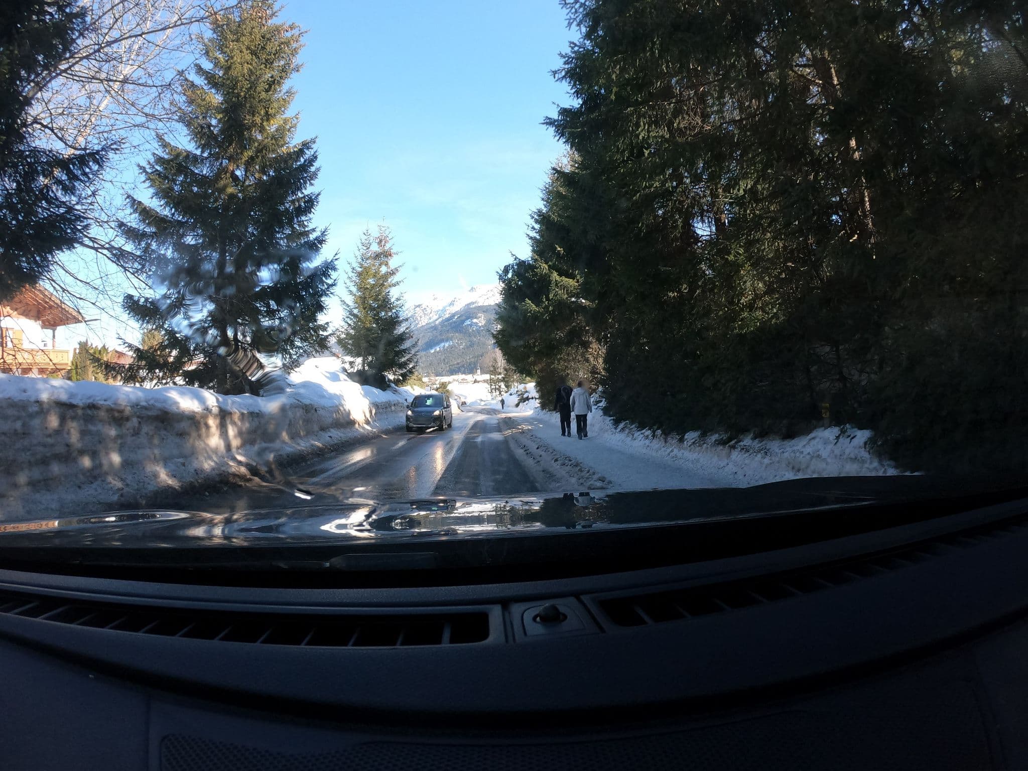 Street view near Cafe-Pension Pfeiffer, Krün — © natebus (CC BY-SA · Mapillary)