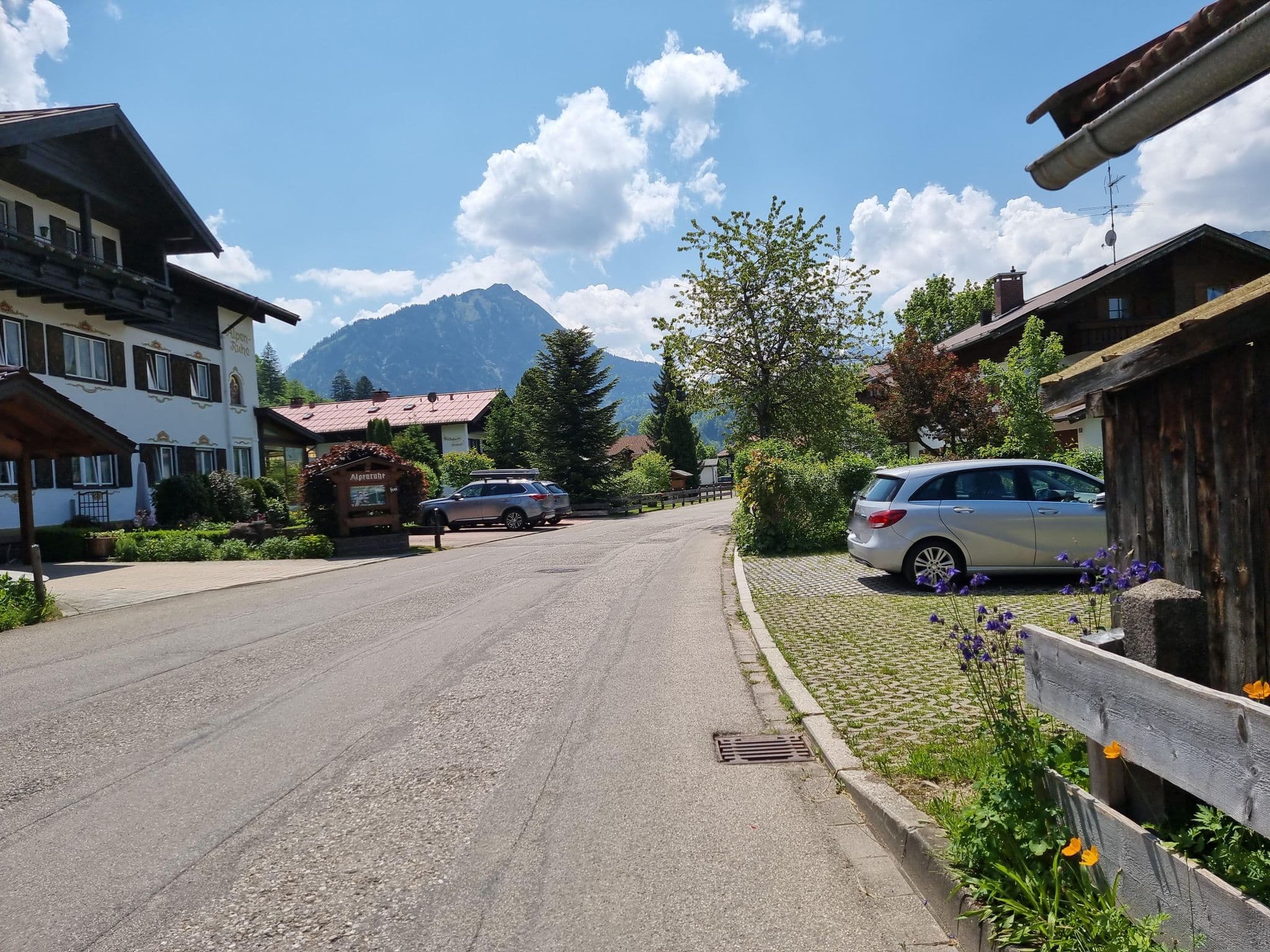 Street view near Alpenruhe, Oberstdorf