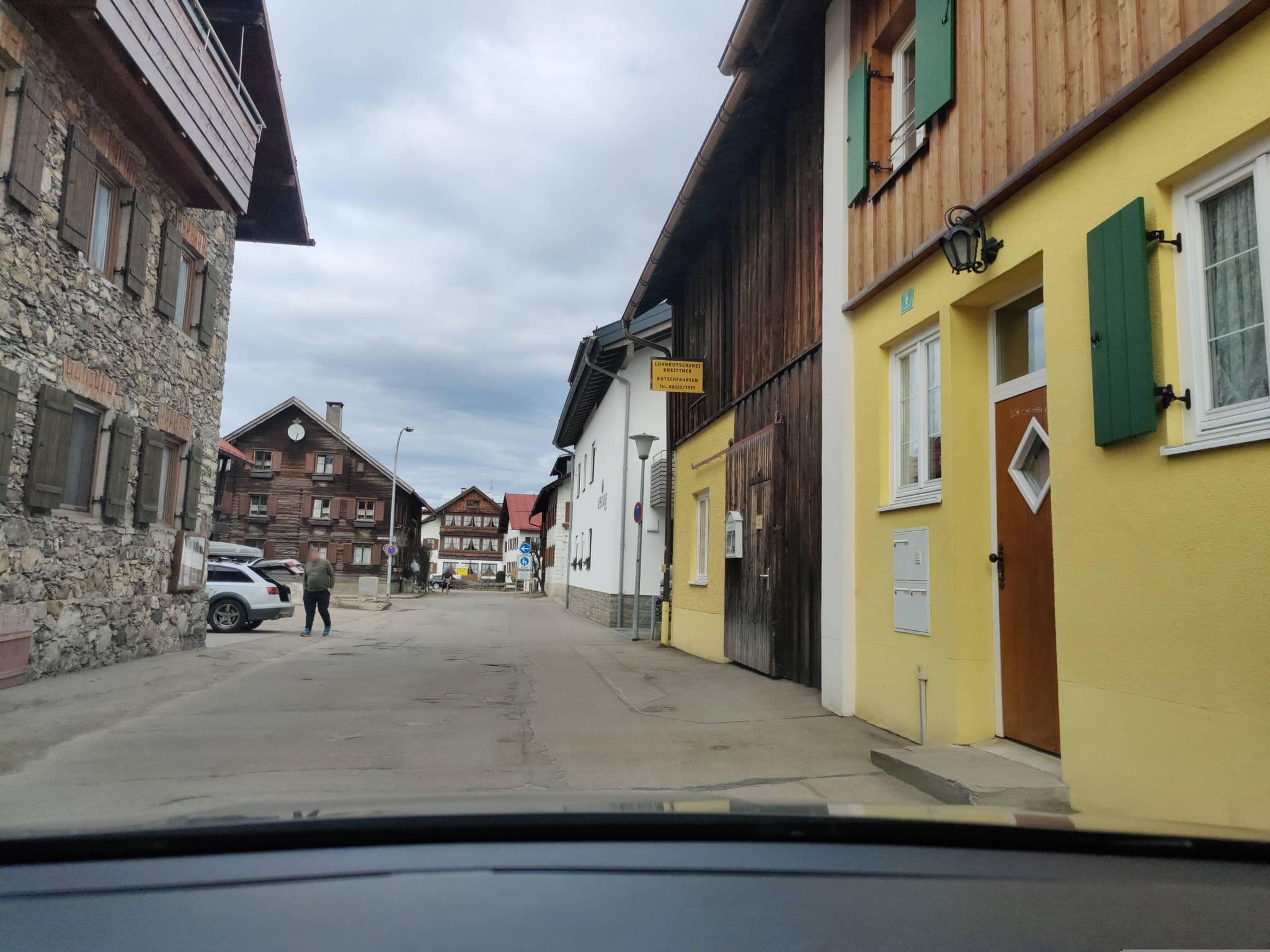 Street view near Alpenzauber, Oberstdorf