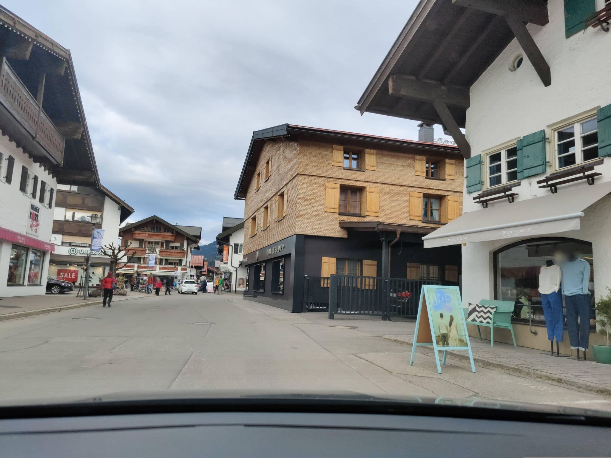 Street view near Landhaus Becherer, Oberstdorf