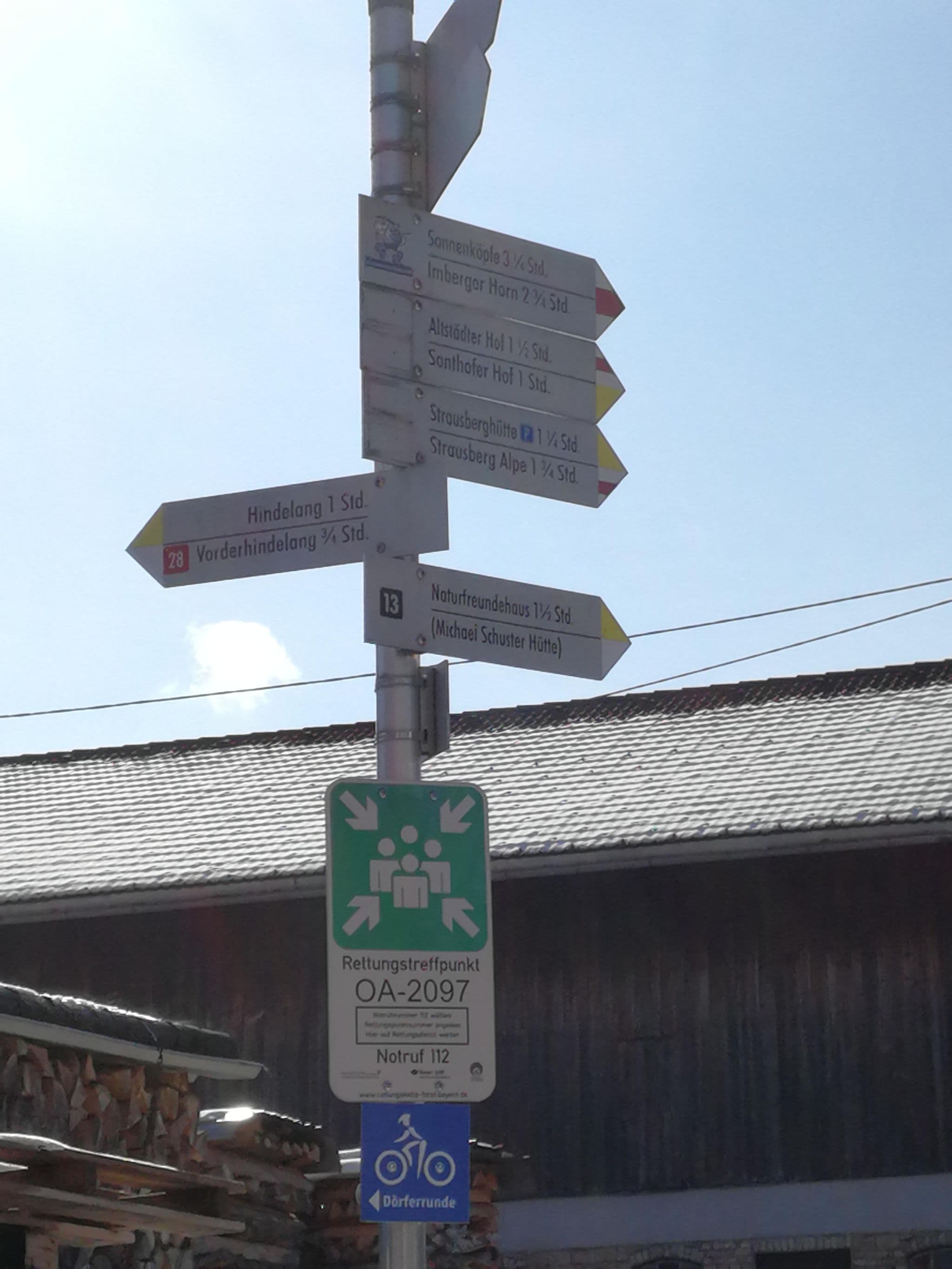 Street view near Sonne Imberg, Sonthofen — © santon (CC BY-SA · Mapillary)