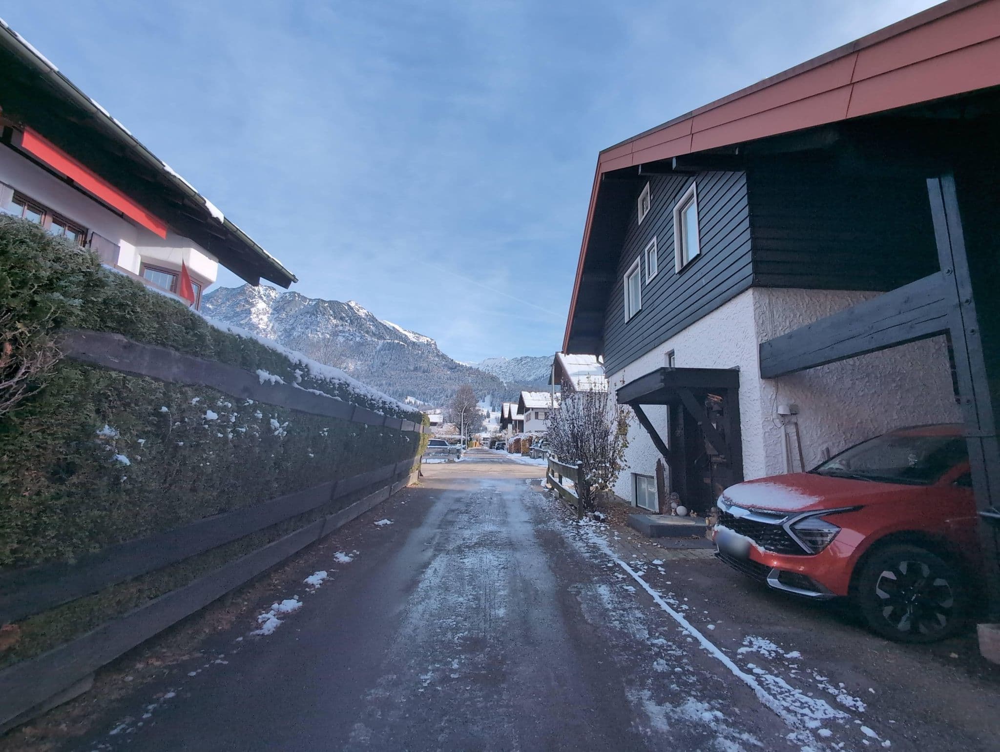 Street view near Gästehaus Mariella, Oberstdorf