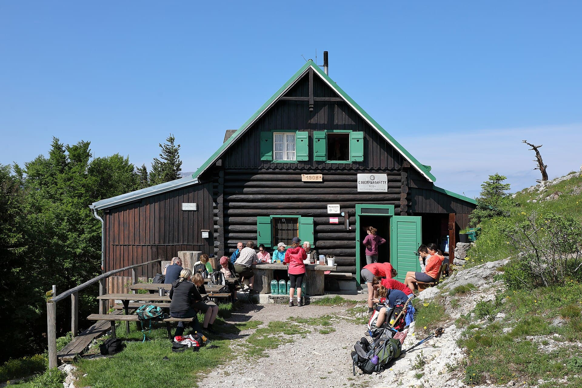 Gauermannhütte (via Wikimedia Commons, CC BY-SA 4.0)