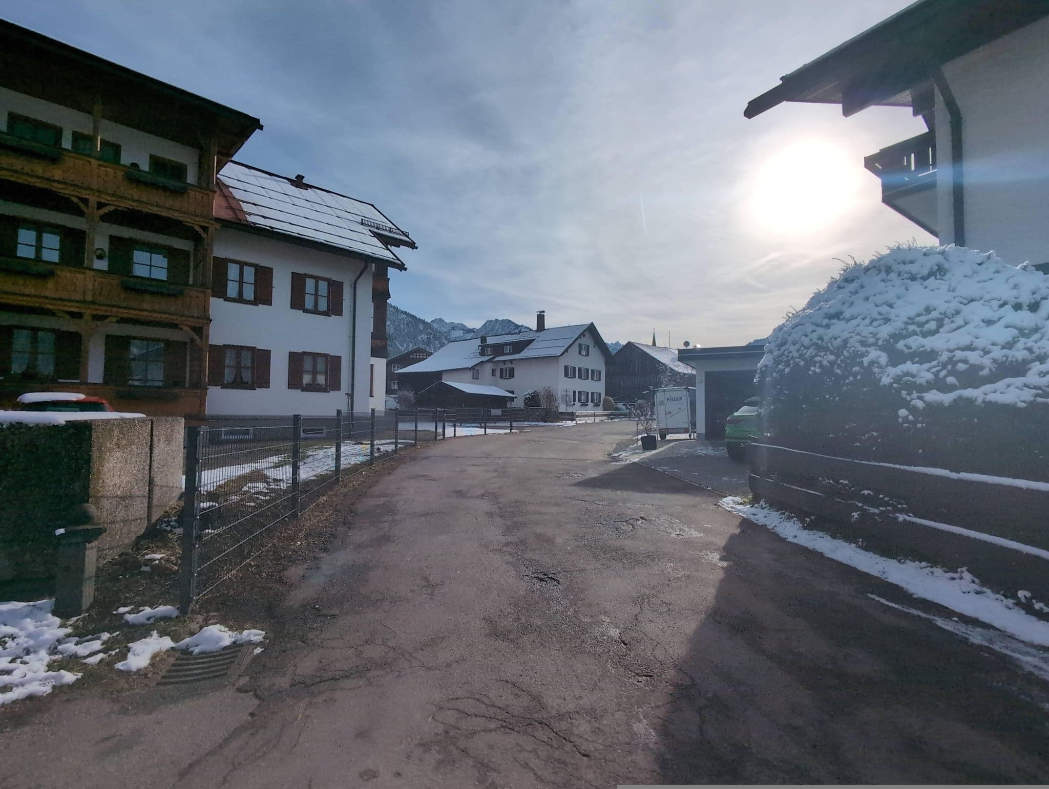 Street view near Landhaus Hochfeichter, Oberstdorf