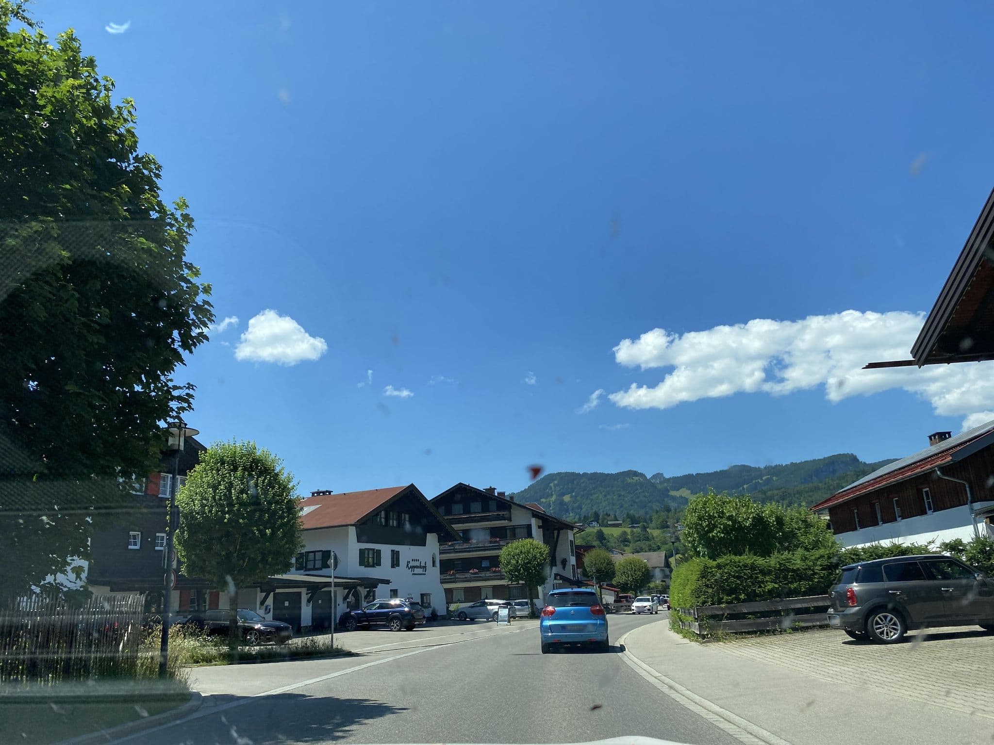Street view near Gästehaus Melanie, Oberstdorf