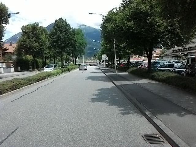 Street view near Gästehaus Royal, Garmisch-Partenkirchen