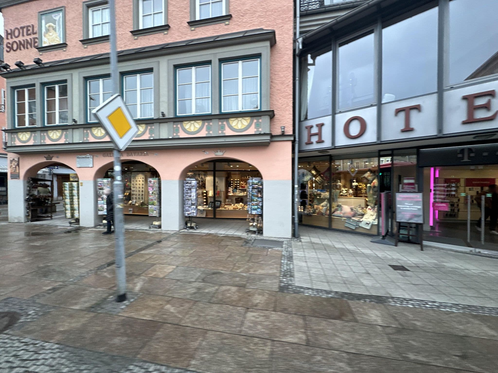 Street view near Hotel Schlosskrone, Füssen — © quickness805 (CC BY-SA · Mapillary)